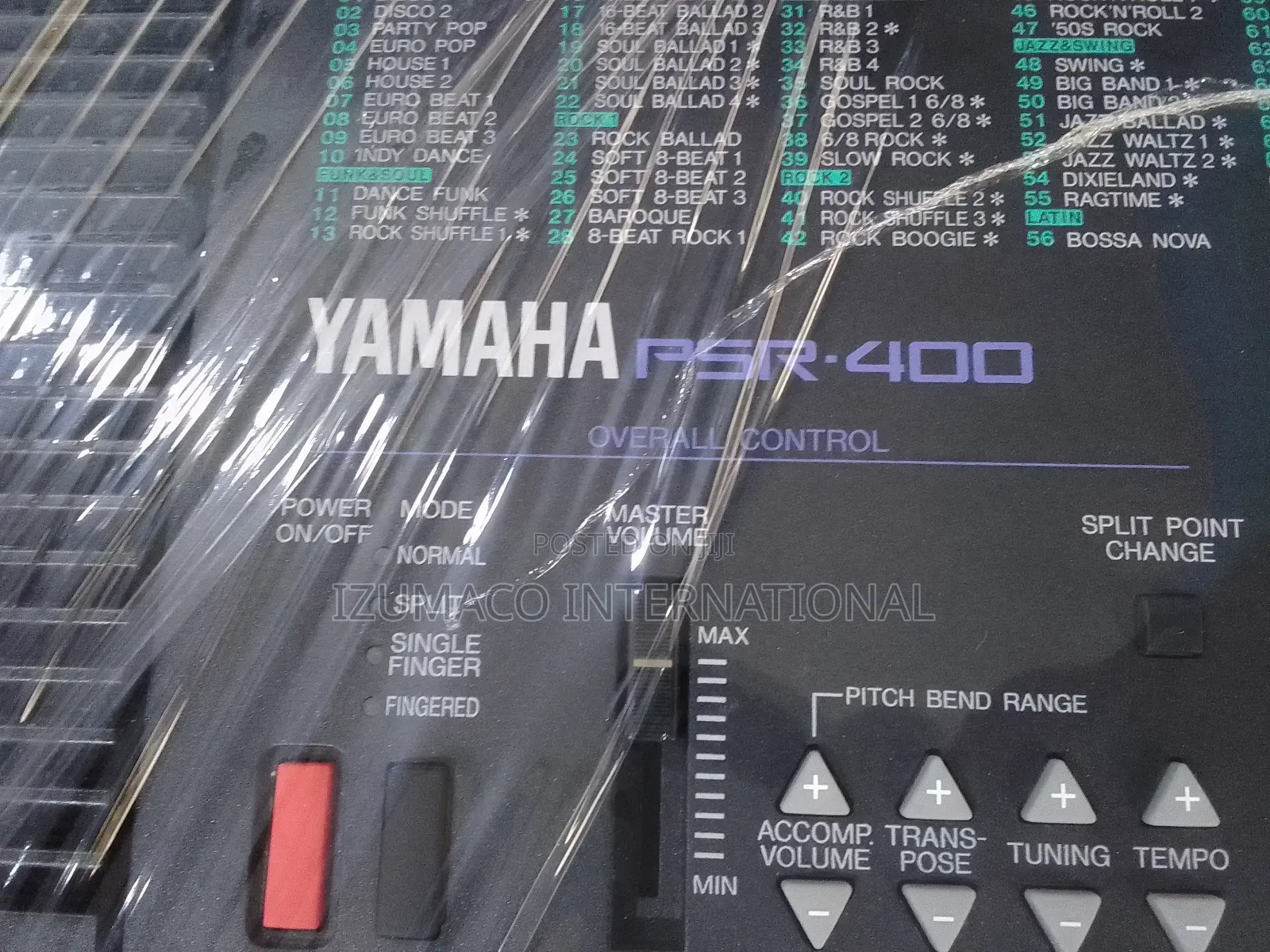 :
Yamaha PSR-400 Keyboard – Clean Sound | UK Used Excellent Condition