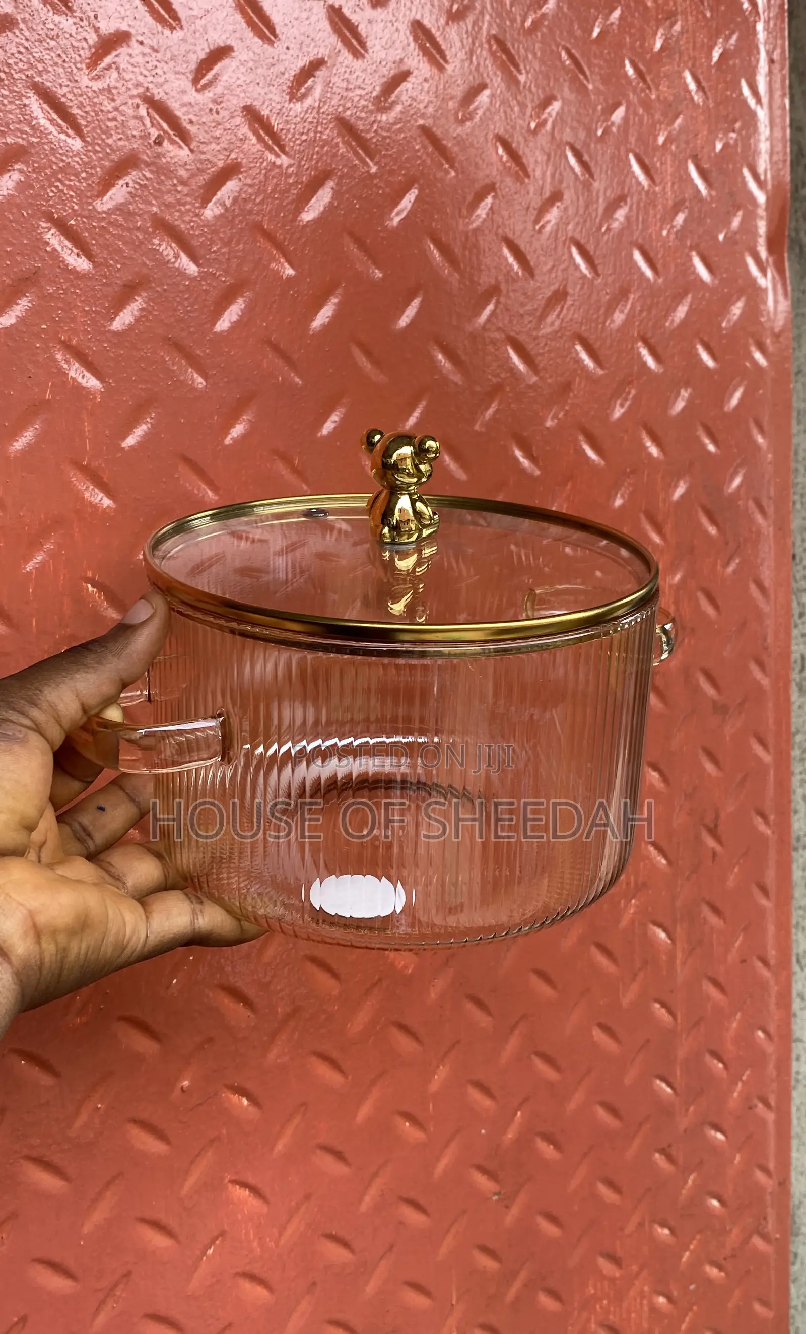 Heat-Resistant Borosilicate Glass Cooking Pot