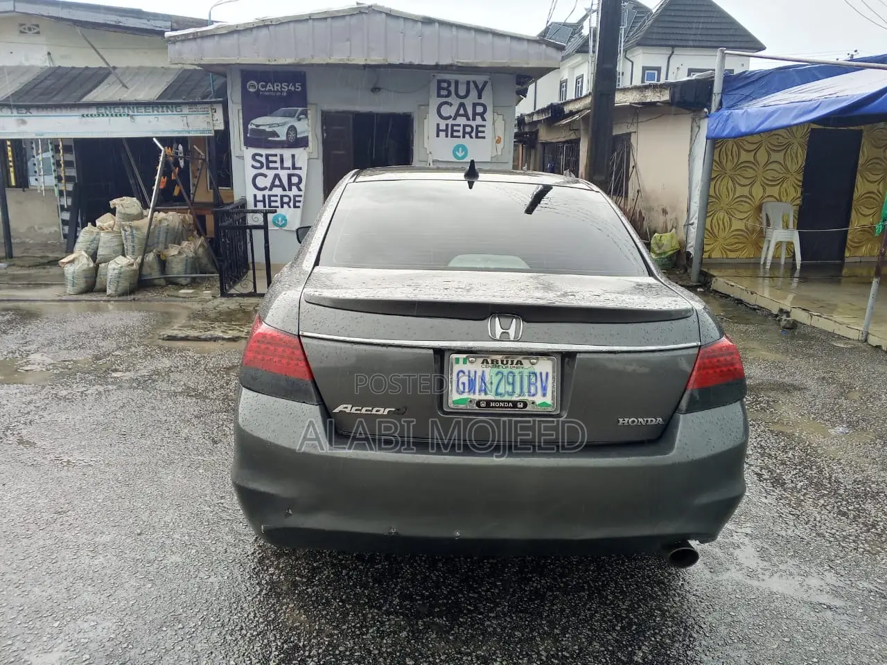 Honda Accord 2.0 Comfort Automatic 2008 Gray