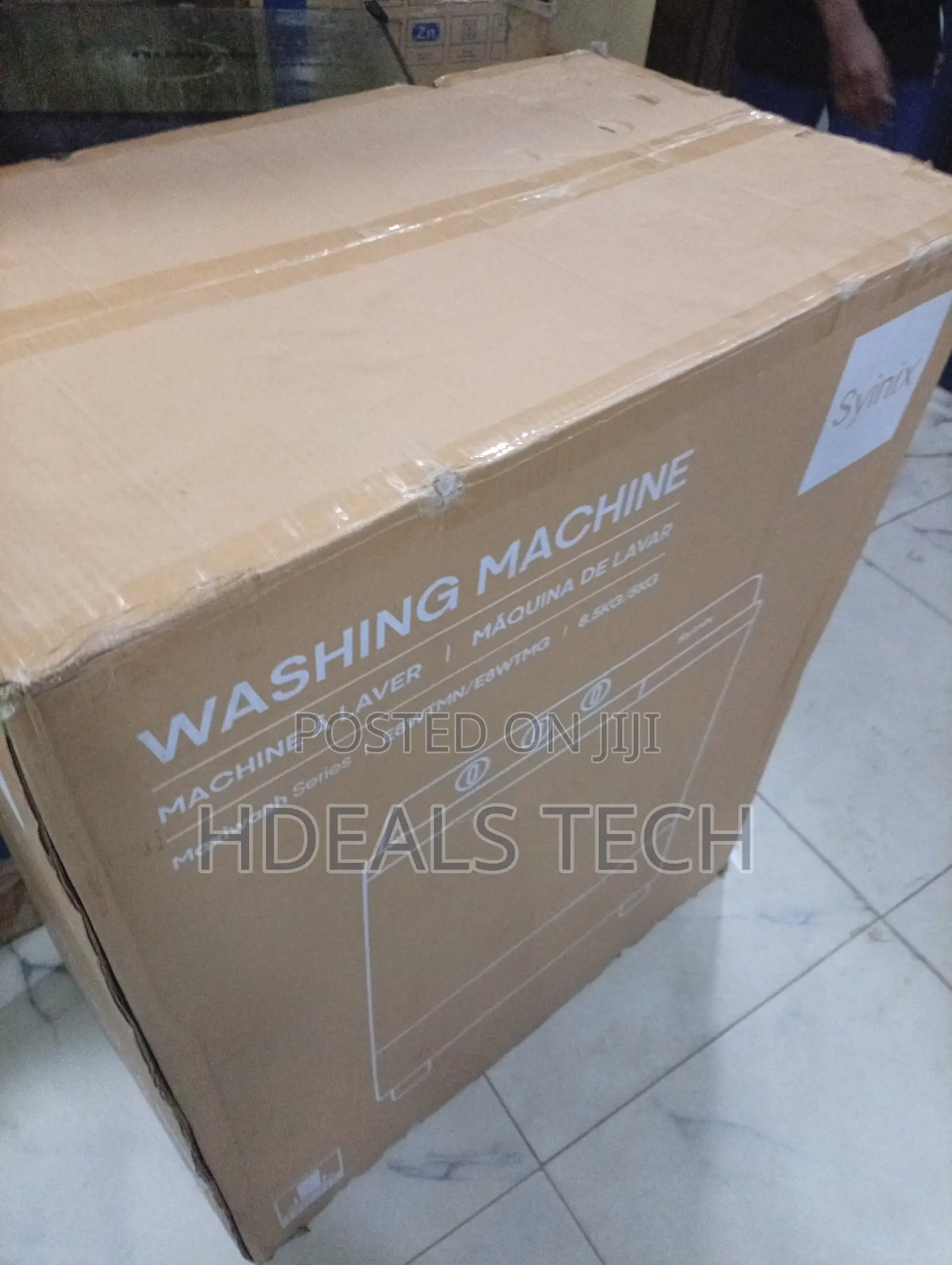 Syinix 8KG Automatic Washer – Powerful Cycles, Gentle Care
