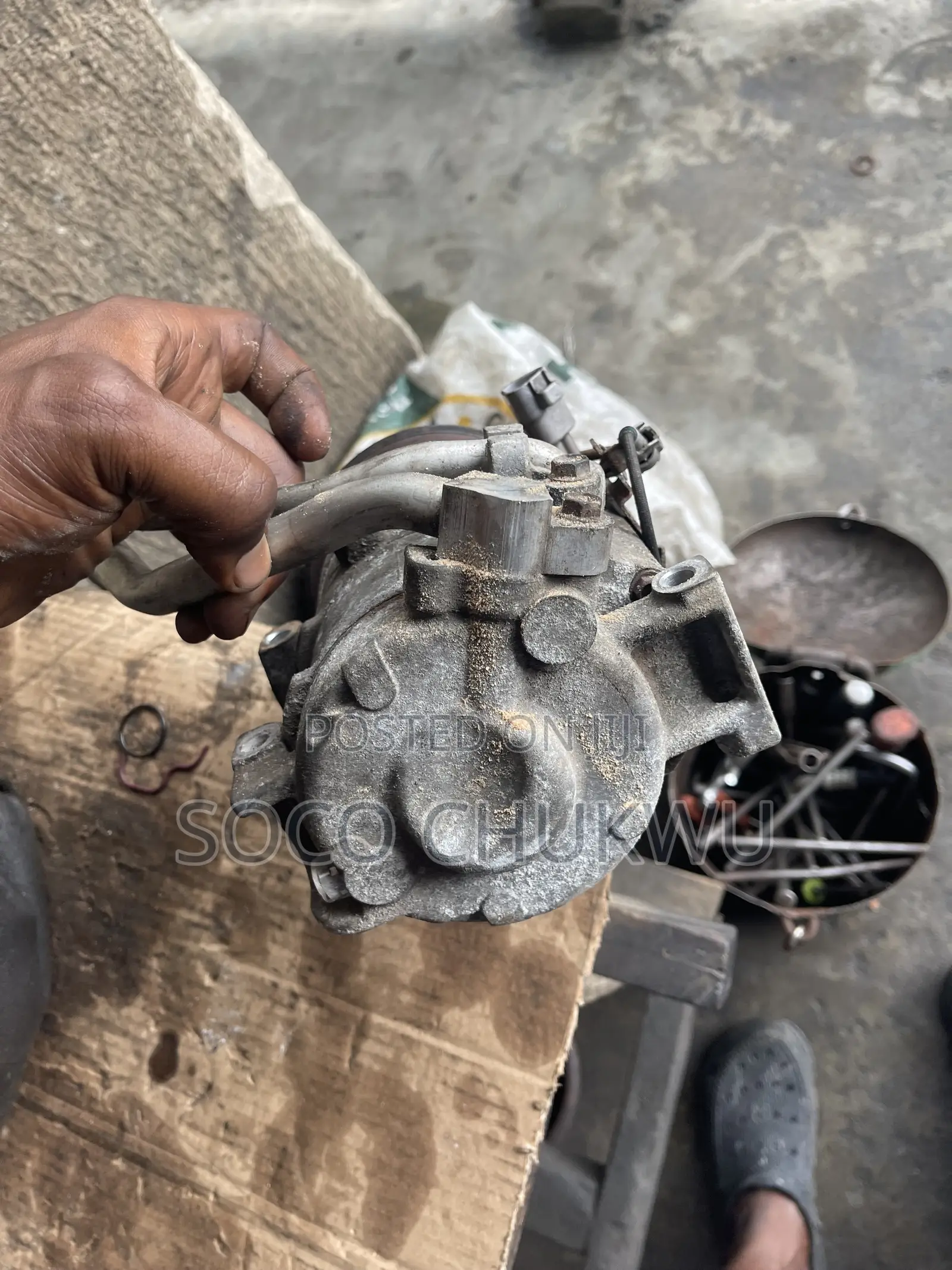 AC Compressor Land Cruiser 2010