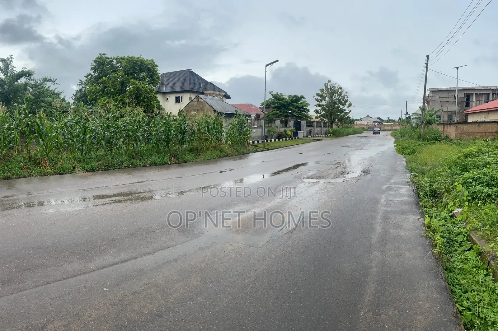 2 Plots of Land Facing a Tarred Road Is Available