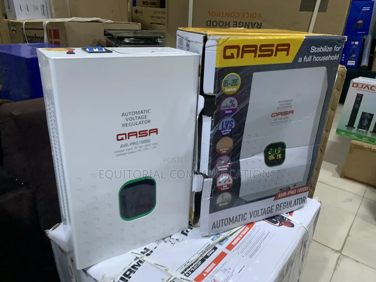 QASA AVR-PRO 10000W Voltage Stabilizer for Air Conditioner