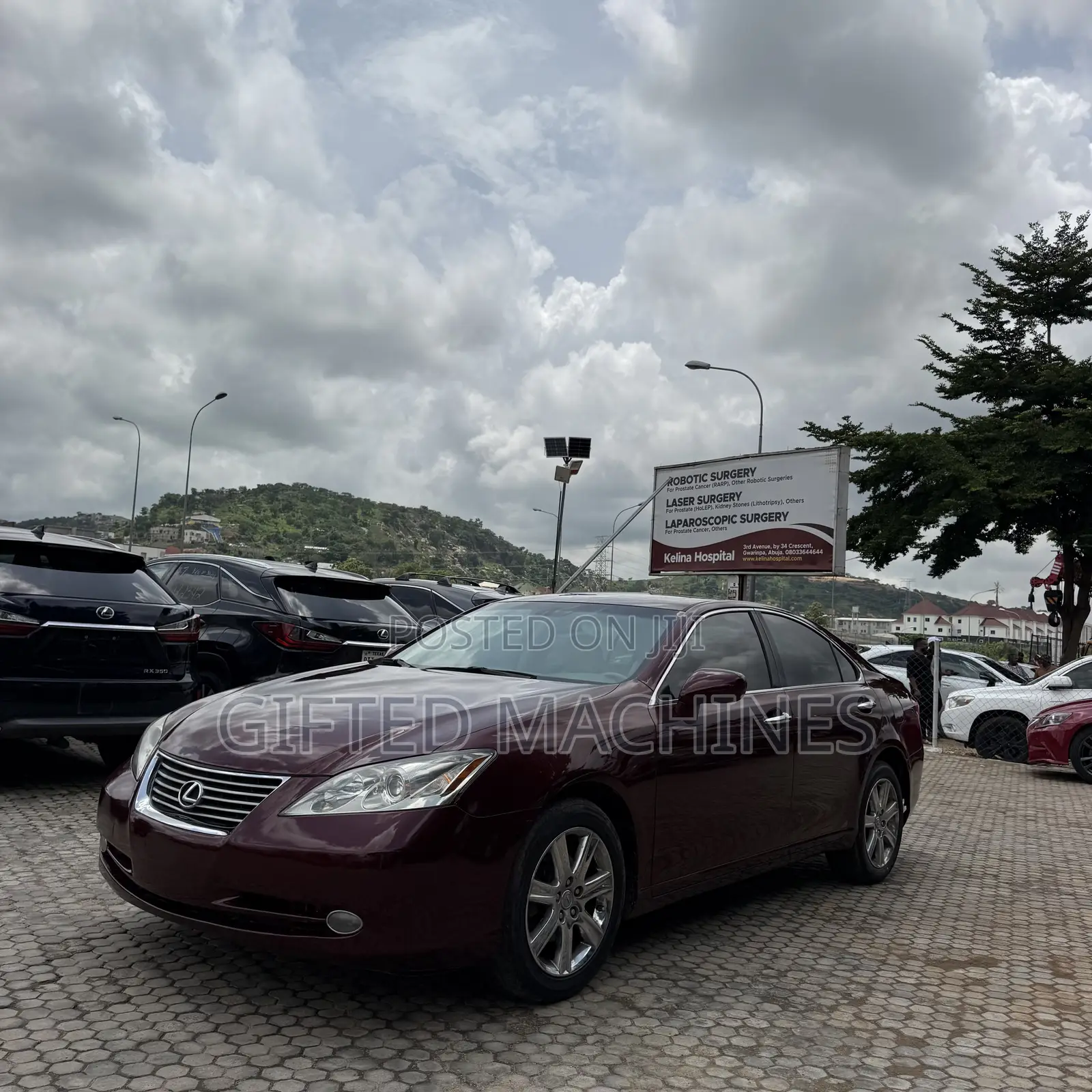 Lexus ES 350 2008 Red