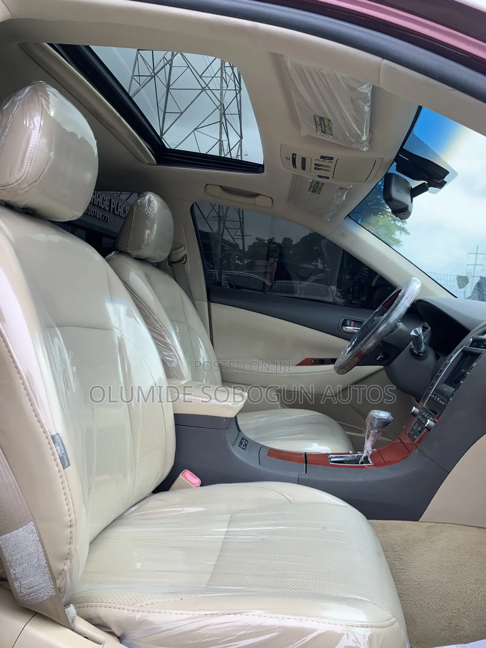 Lexus ES 350 2008 Burgundy