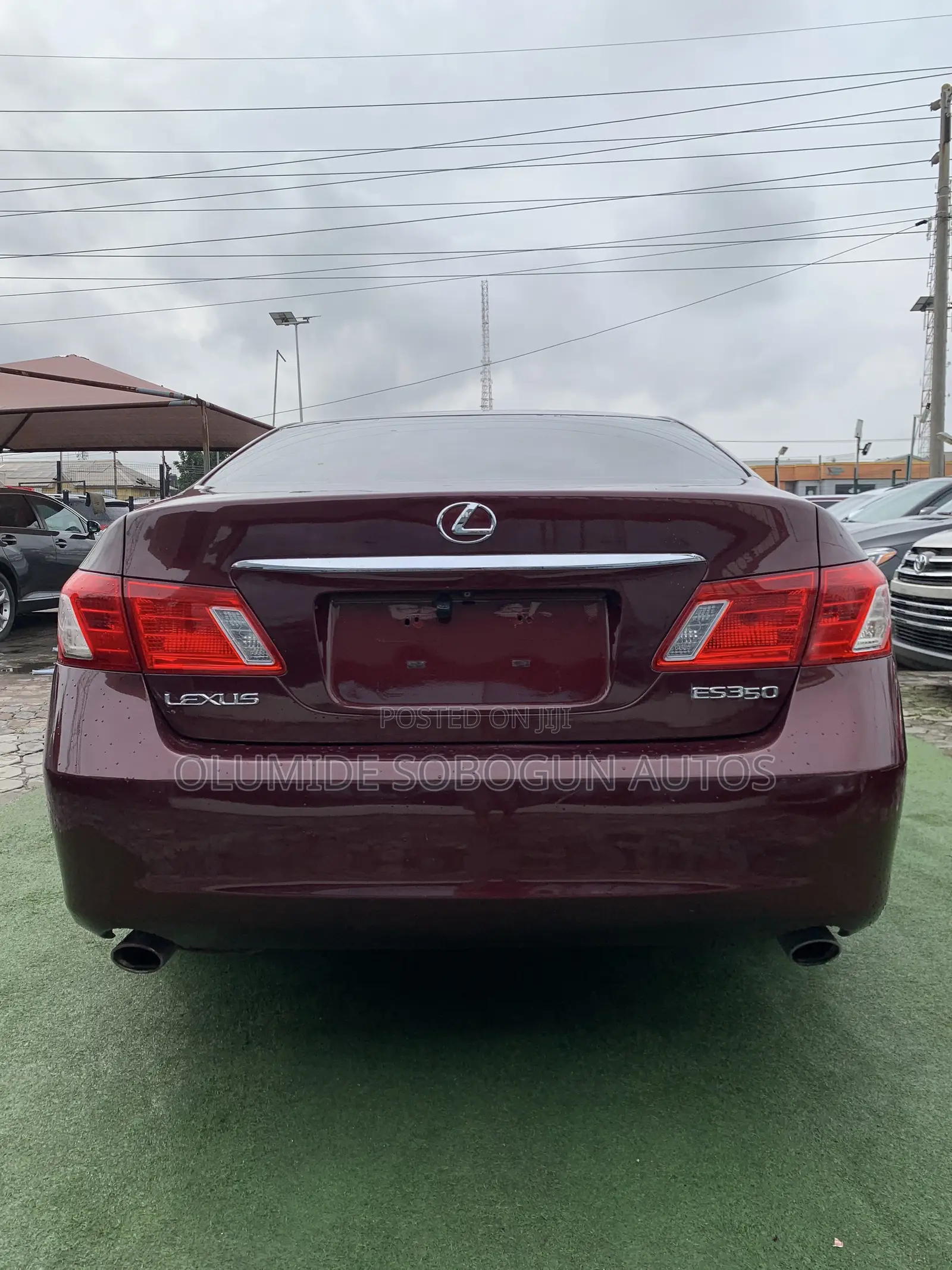 Lexus ES 350 2008 Burgundy