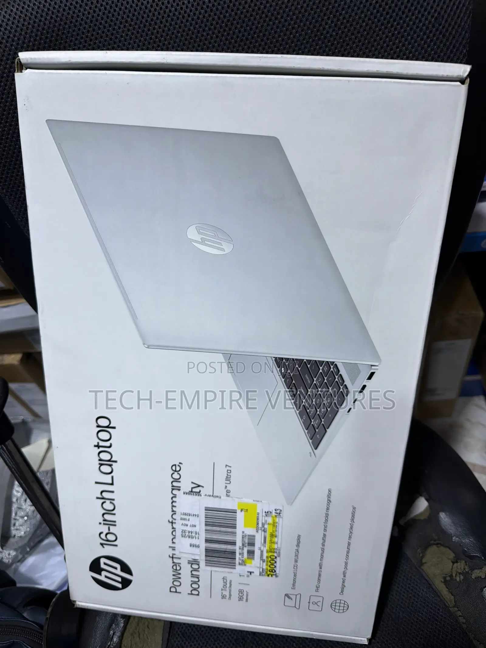 New Laptop HP OmniBook 5 16" 16GB Intel Core Ultra 7 SSD 1T