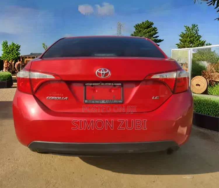 Toyota Corolla 2015 Red