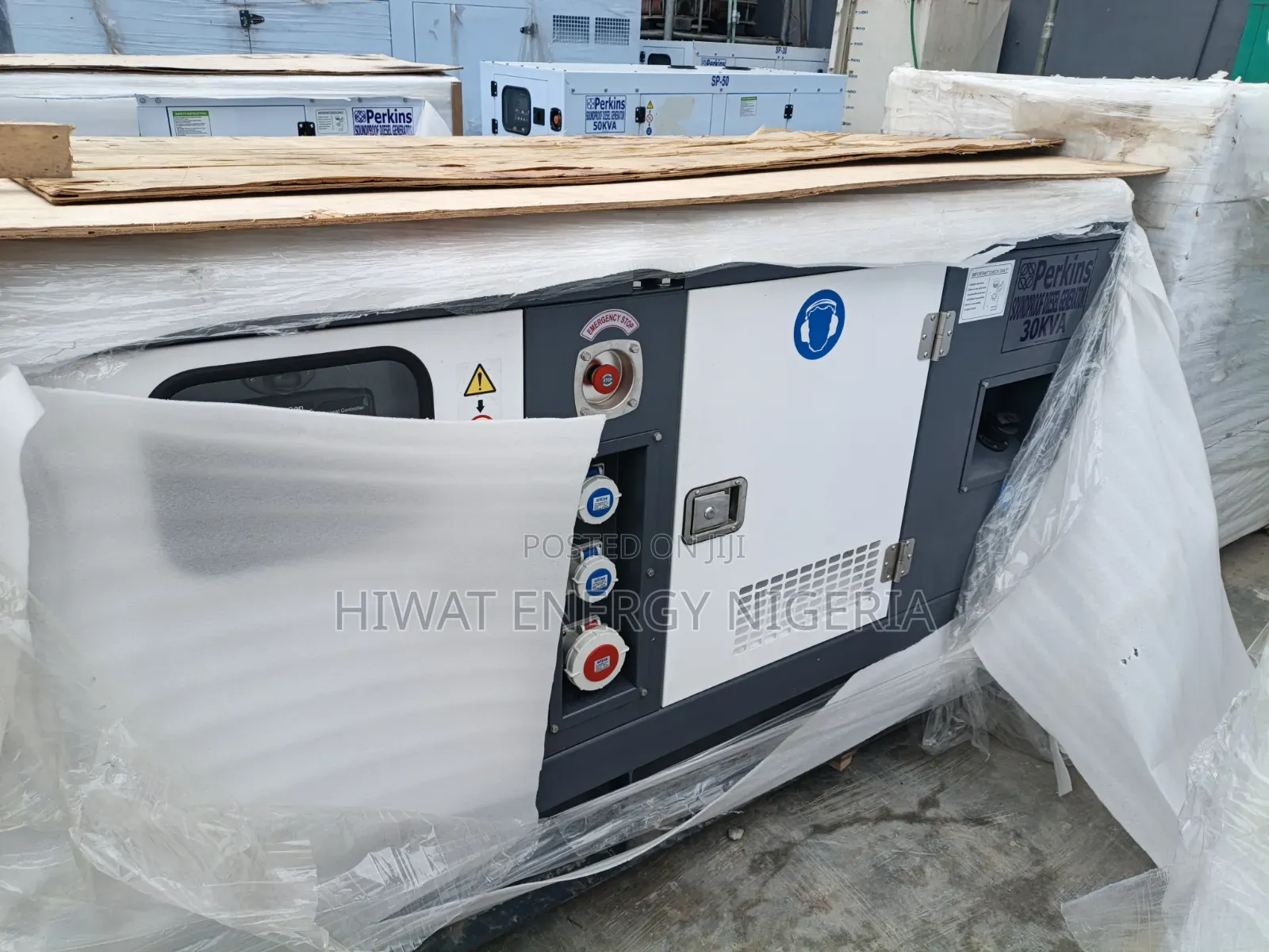 Brand New 30kVA Soundproof Perkins Diesel Generator