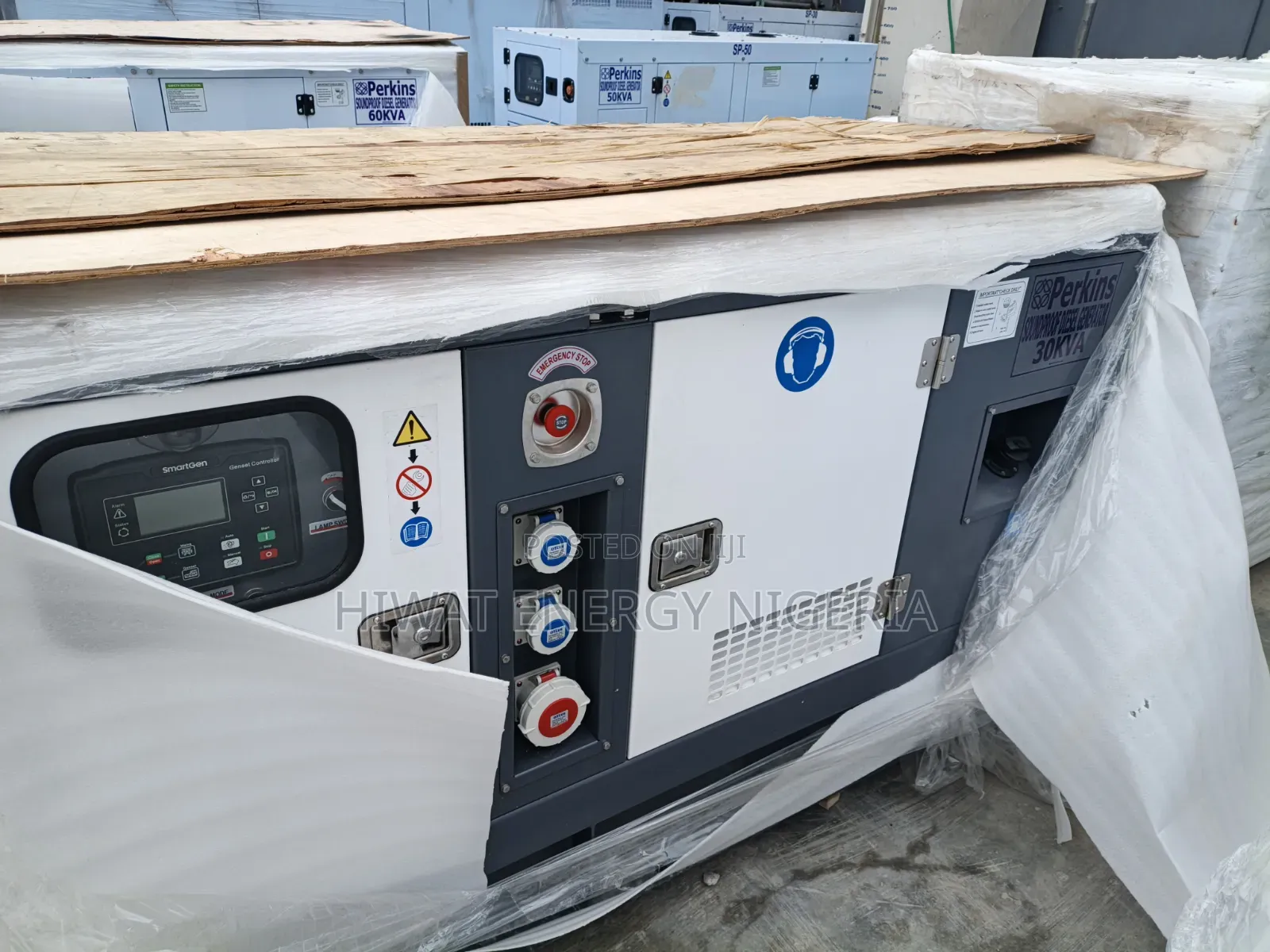 New 30kVA Perkins Silent Diesel Generator for Sale