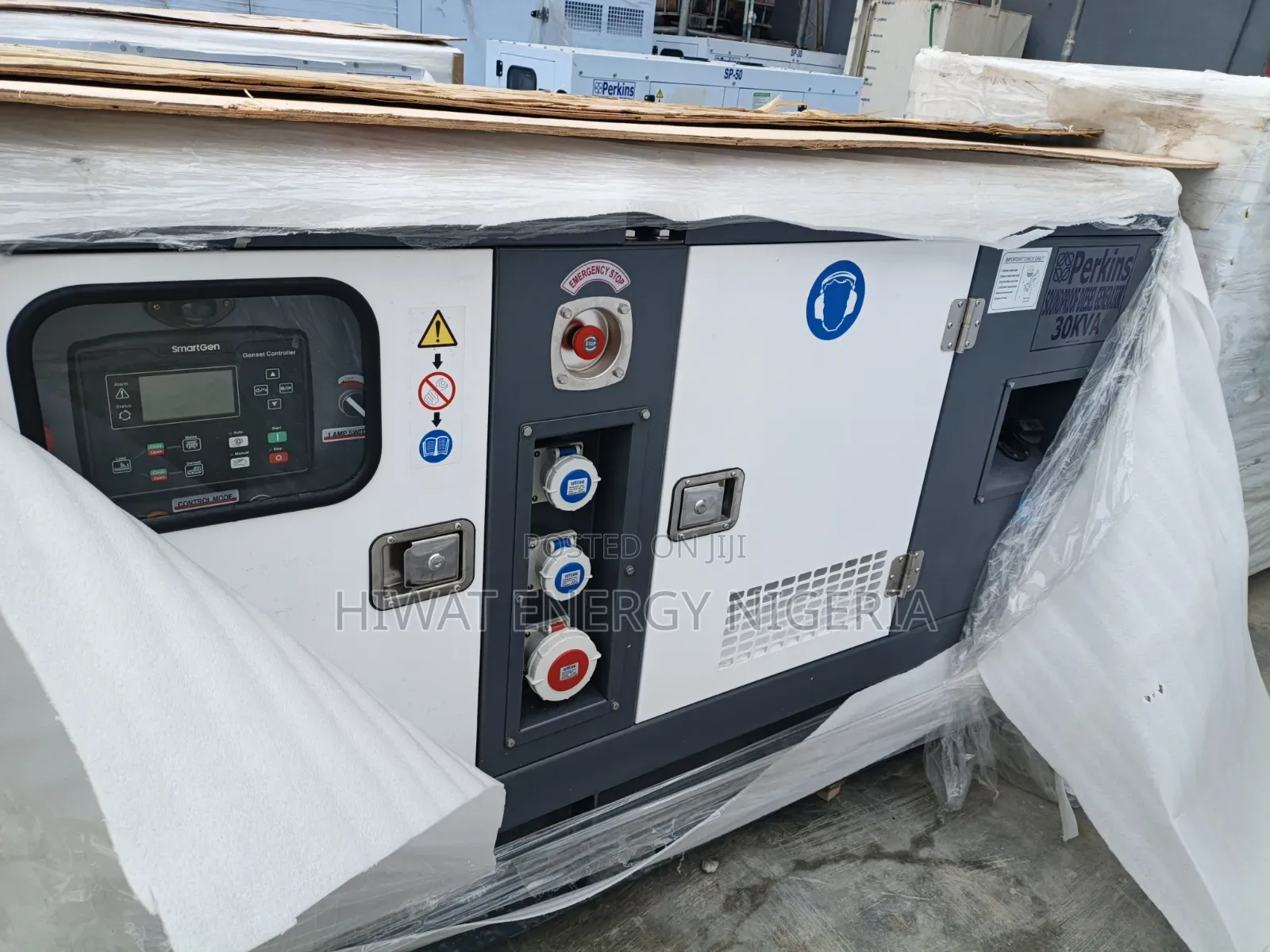 30kVA Soundproof Perkins Generator – Brand New