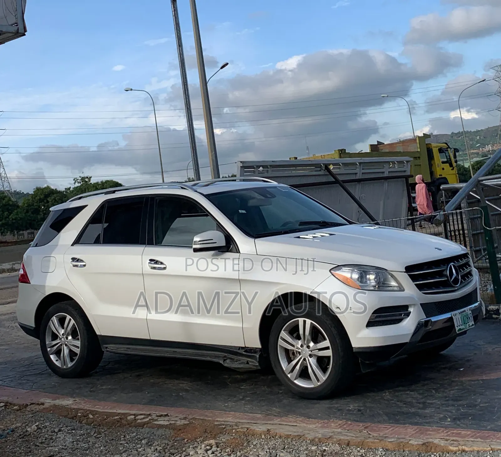 Mercedes-Benz M Class 2015 White