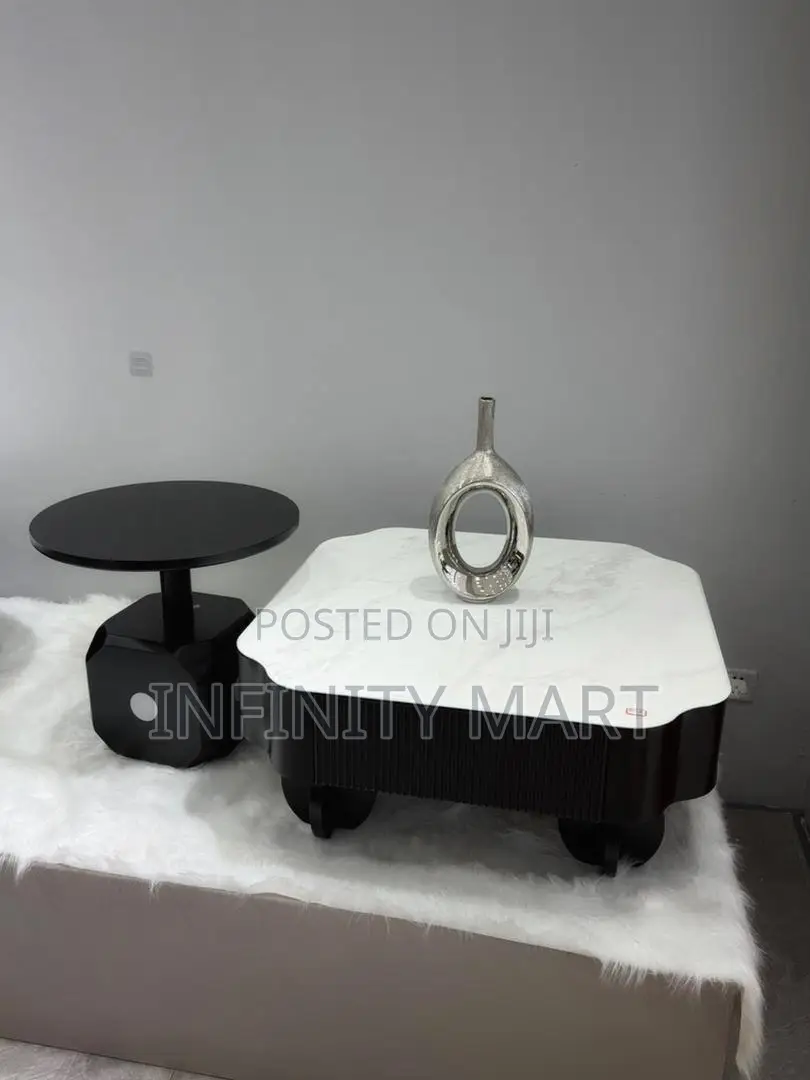 Exquisite Box 2 in 1 Center Table (Marble Top)