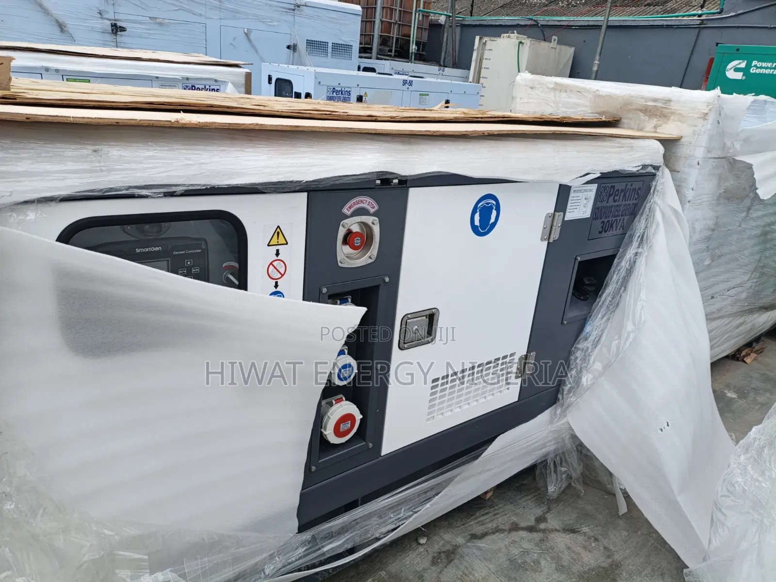 Heavy Duty 30kVA Perkins Soundproof Generator