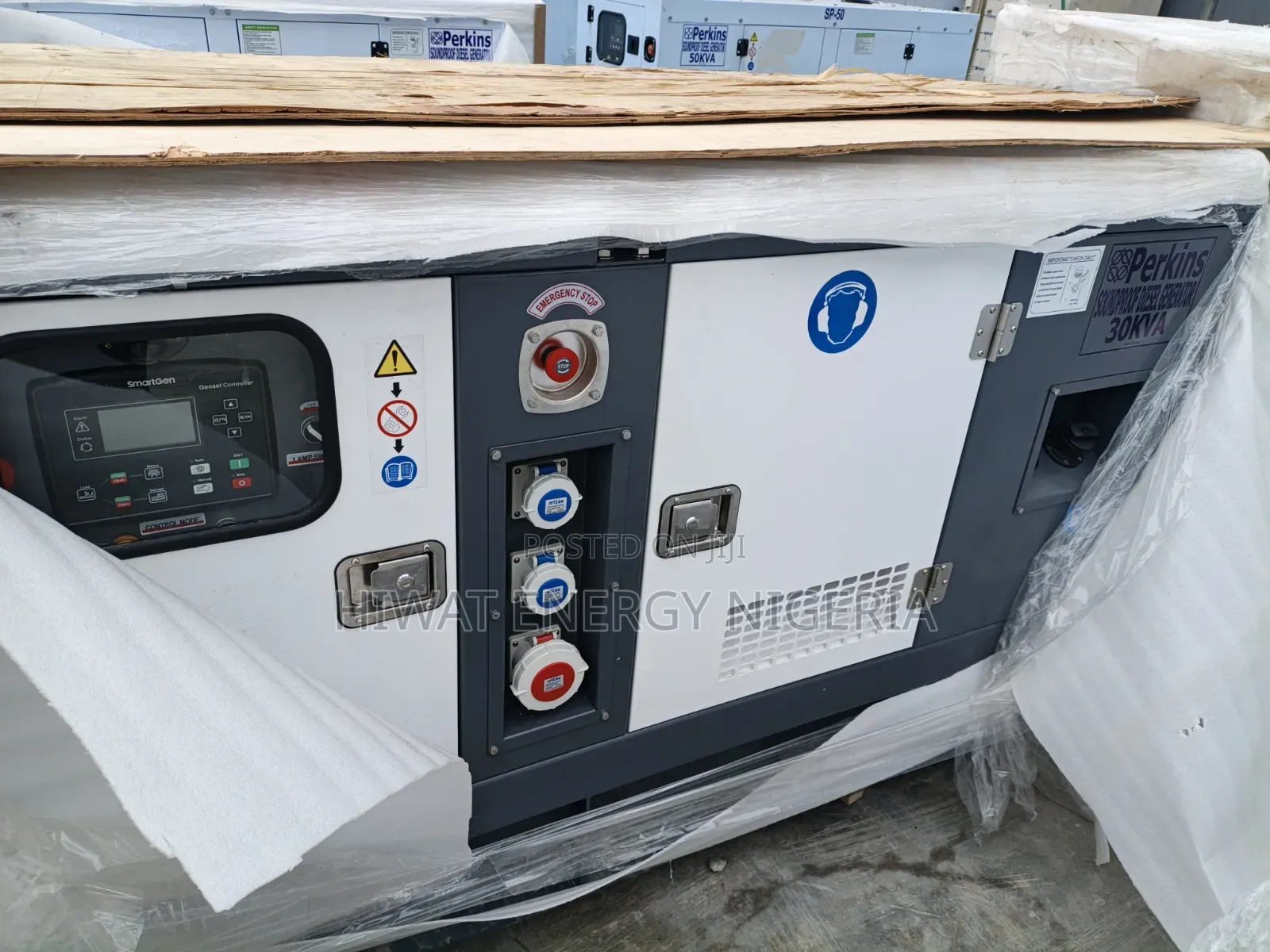 30kVA Perkins Diesel Generator With Silent Canopy