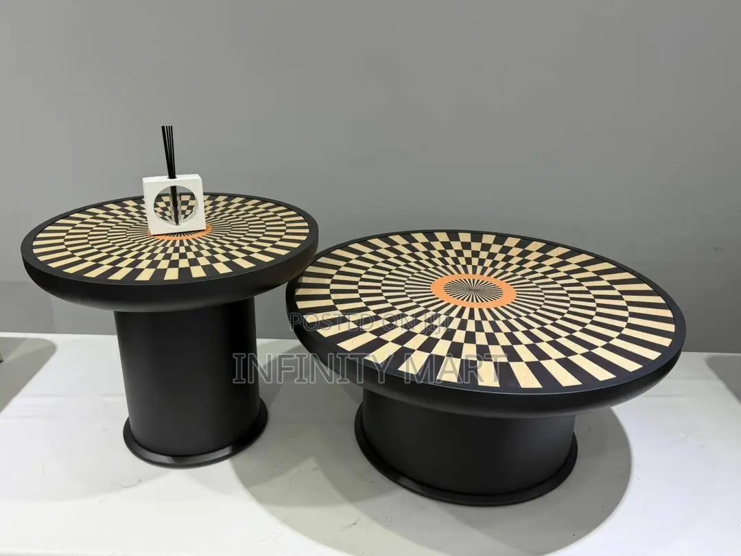 2 in 1 Checkers Style Center Table