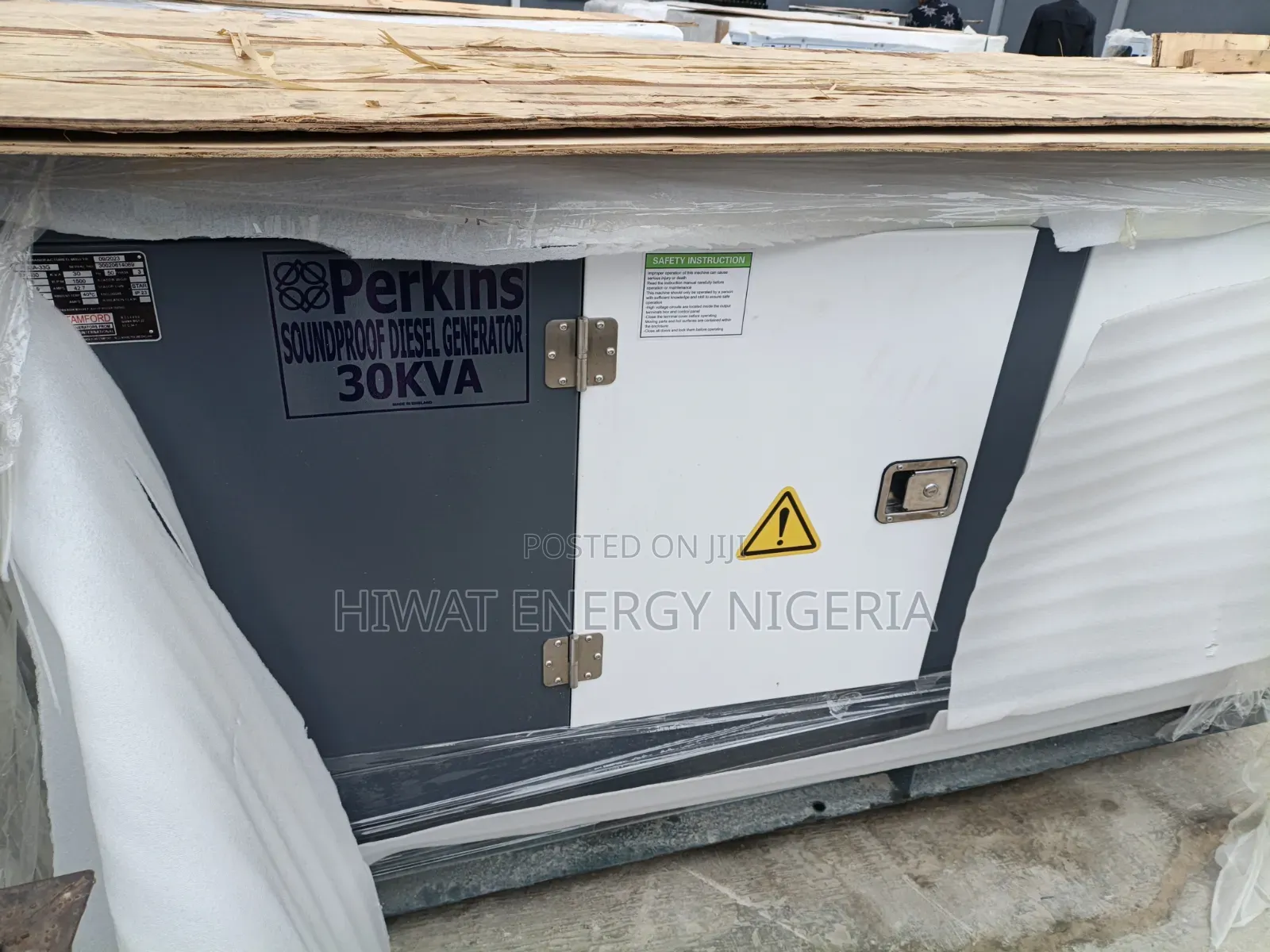 Brand New Perkins 30kVA Power Generator