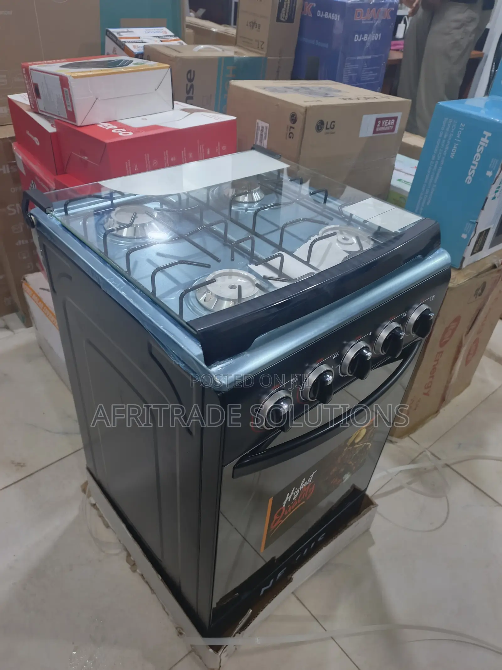 Nexus 50x50 Standing Gas Cooker – Premium Quality
