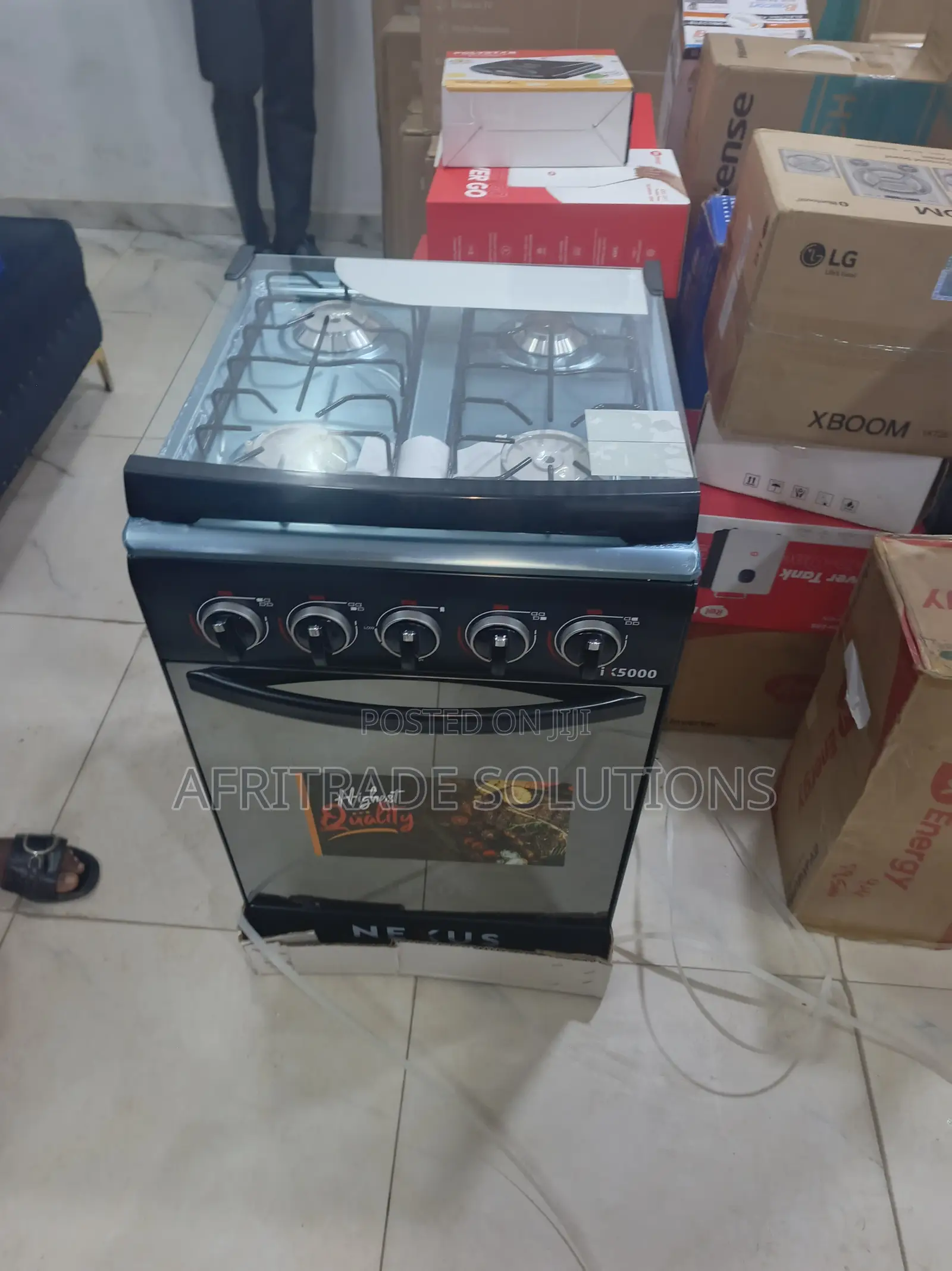 Nexus 50x50 4 Burner Cooker – Efficient Heat Distribution