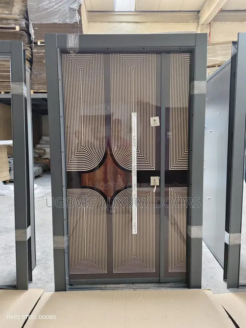 4ft Walnut Geo Prestige Turkey Door