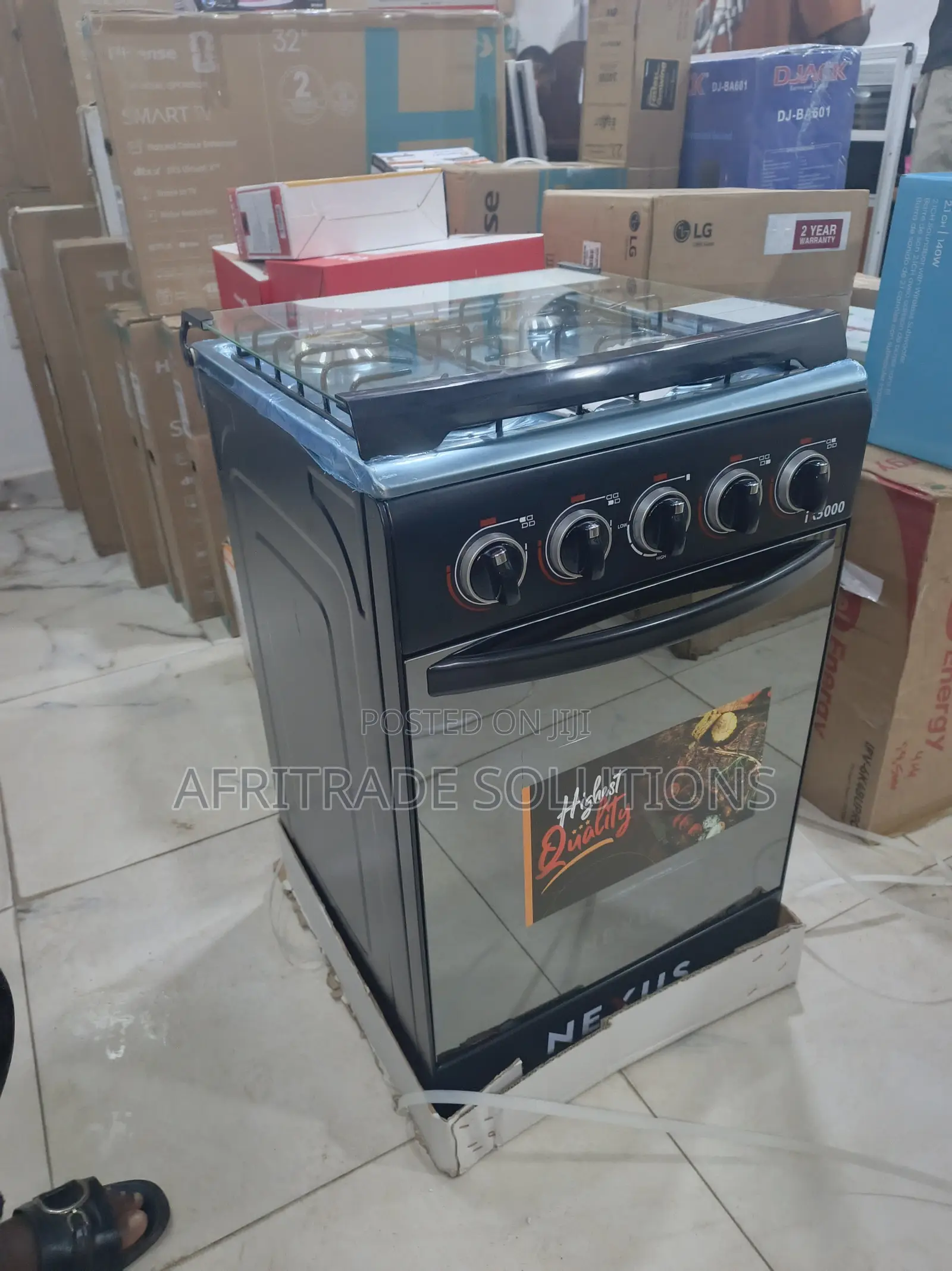 Nexus 50x50 Gas Cooker – Durable Energy Efficient