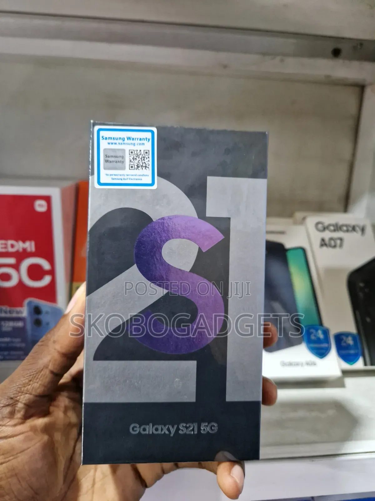 New Samsung Galaxy S21 5G 128 GB Purple
