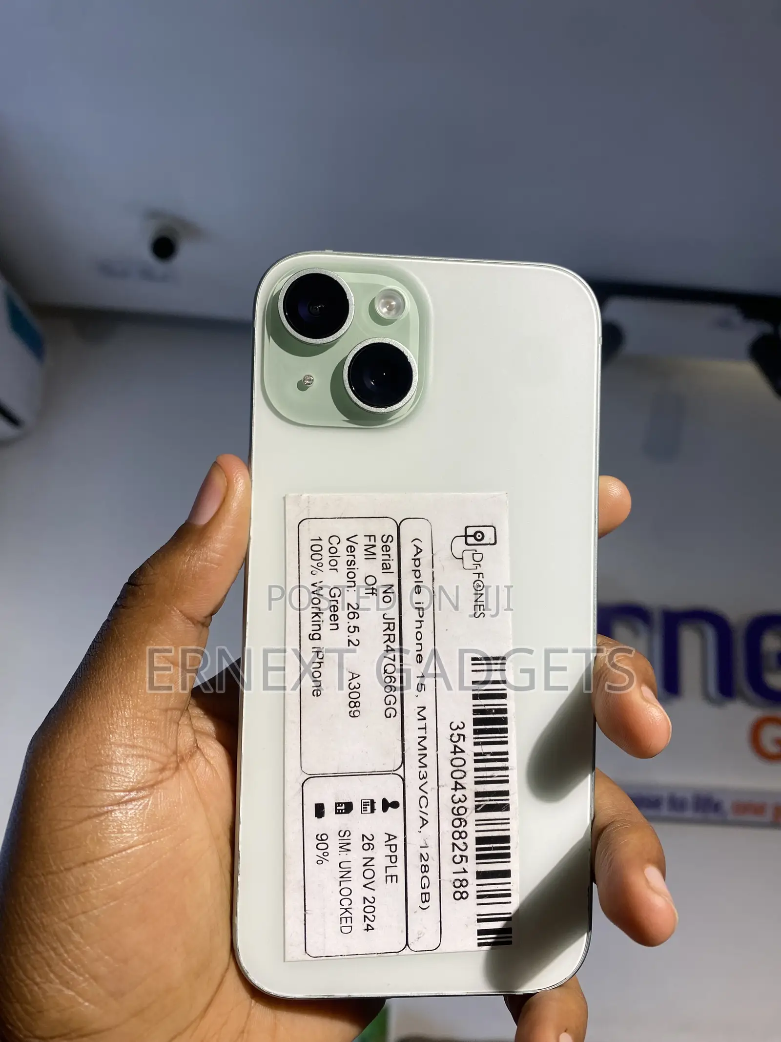 Apple iPhone 15 128 GB Green