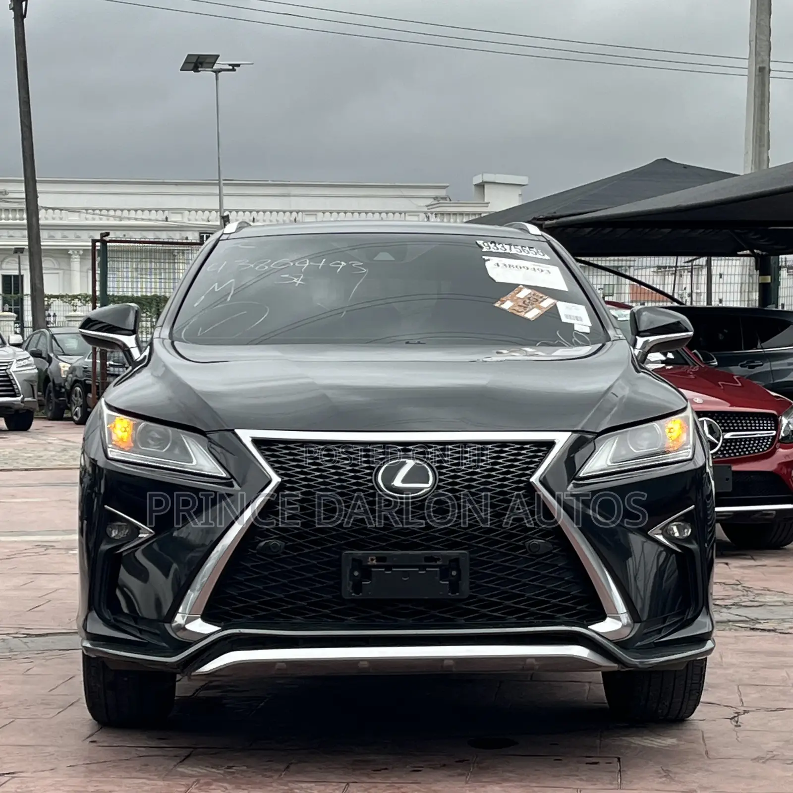 Lexus RX 350 F Sport AWD 2016 Black