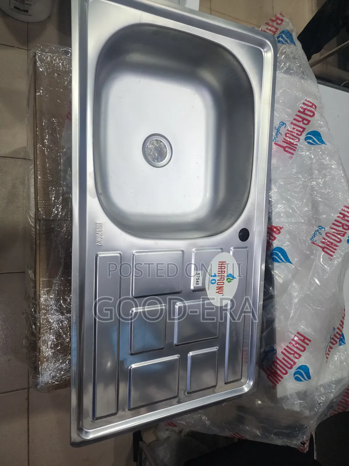 Single Bowl and Tray Kitchen Sink