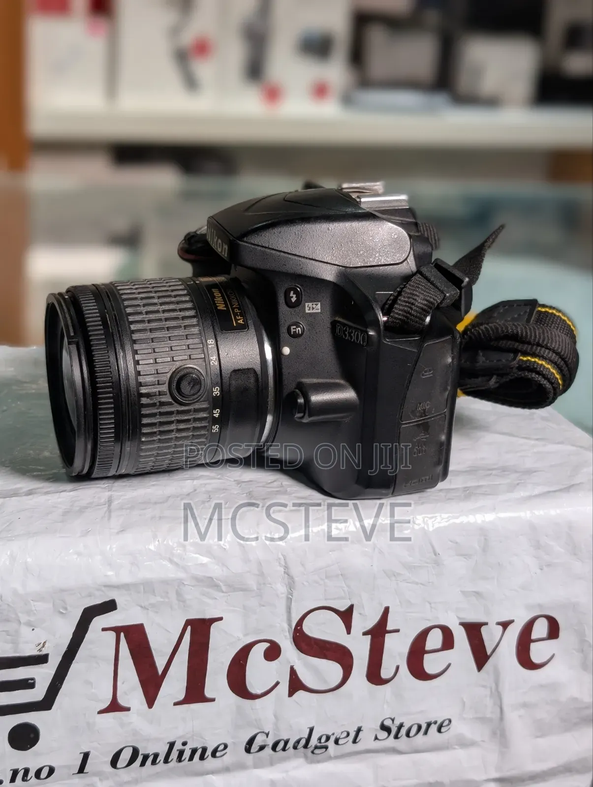Nikon D3300 DSLR Camera With 18-55mm Lens