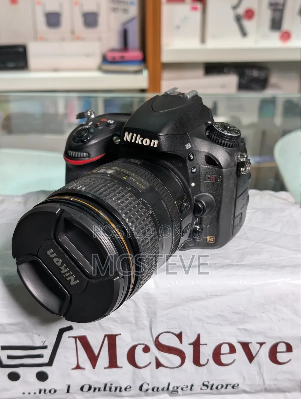 Nikon D610 Full Frame DSLR Camera With 24-120mm Lens