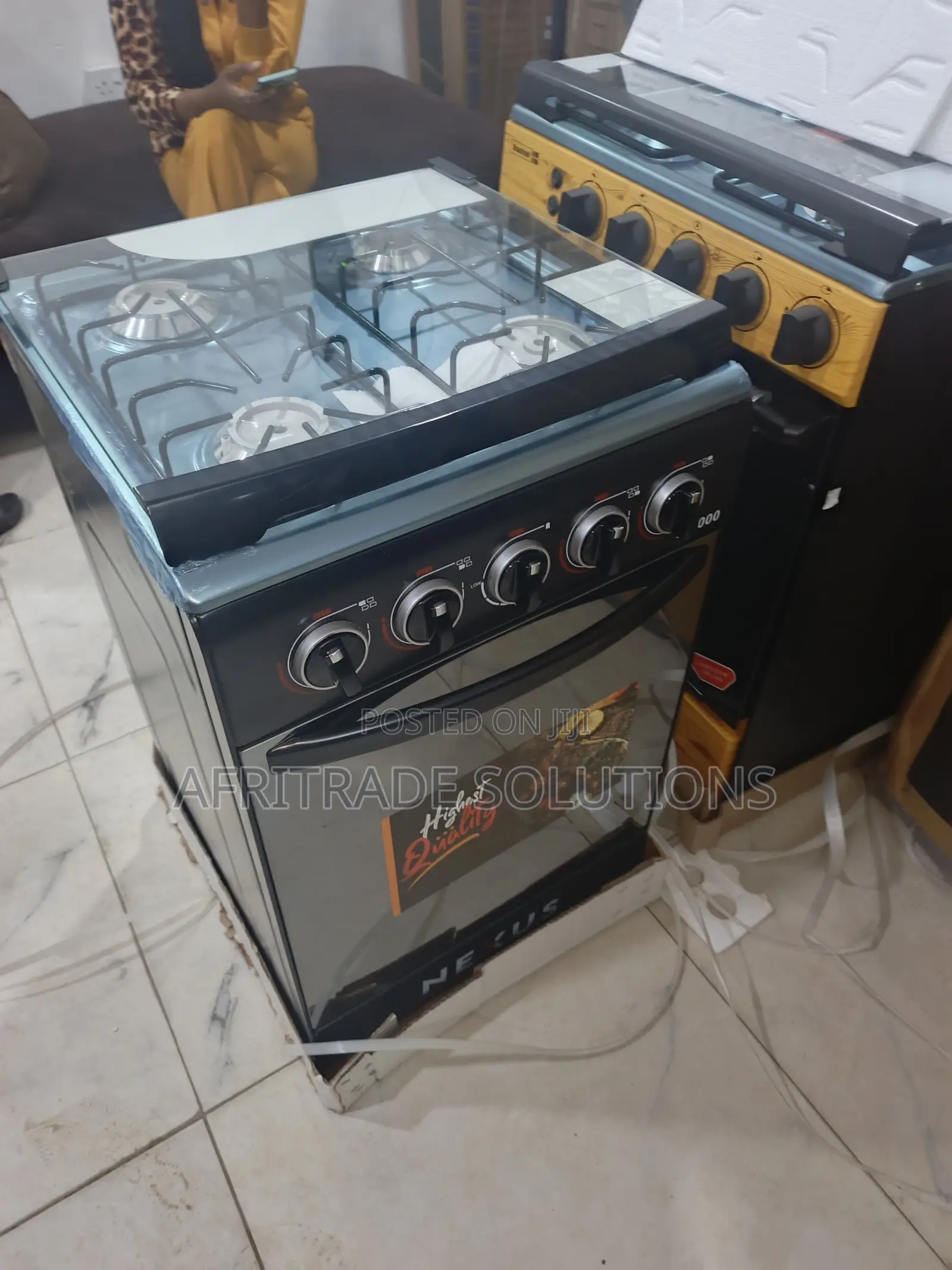 Nexus 50x50 Gas Cooker – Smooth Cooking Performance