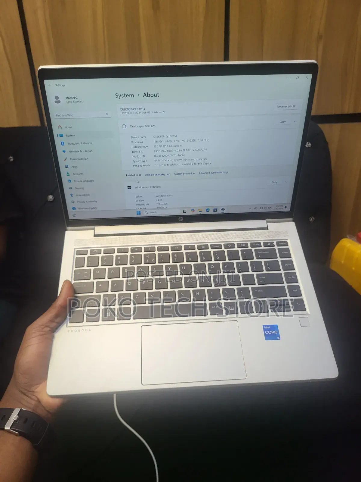 Laptop HP ProBook 440 G9 16GB Nvidia SSD 256GB