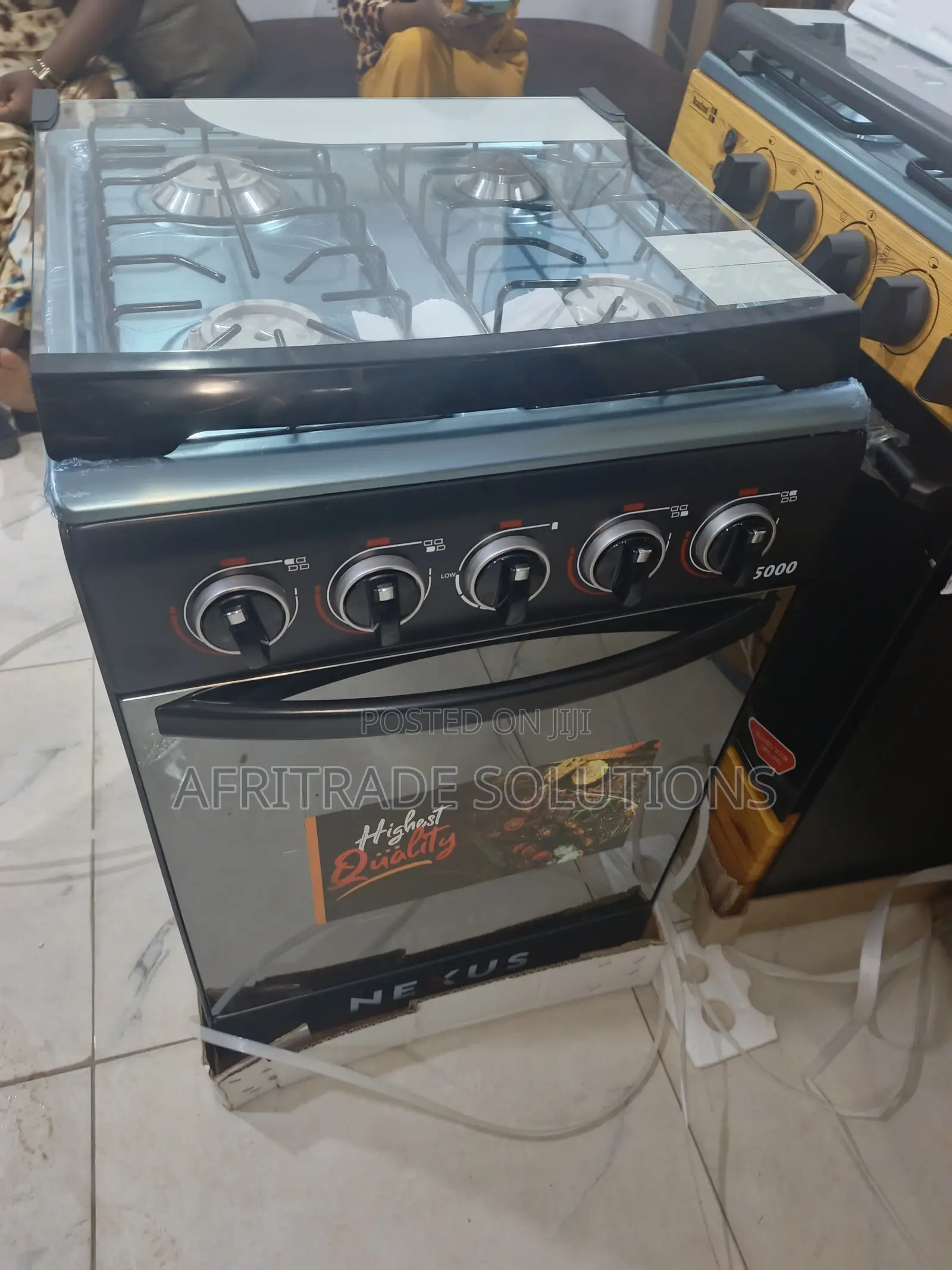 Nexus 50x50 Gas Cooker – Smooth Cooking Performance
