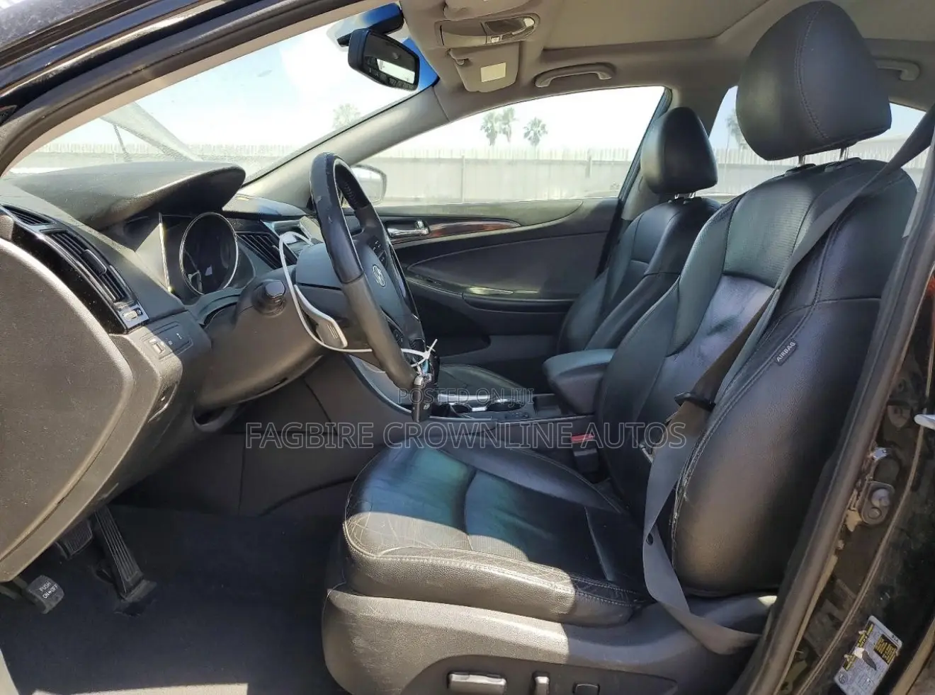 Hyundai Sonata Limited 2.0T Sedan (2.0L 4cyl 6A) 2012 Black