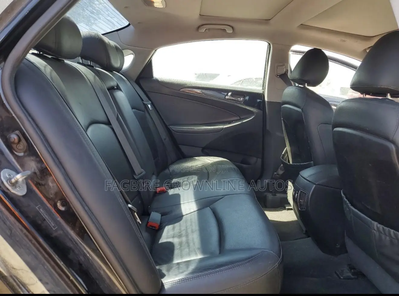 Hyundai Sonata Limited 2.0T Sedan (2.0L 4cyl 6A) 2012 Black