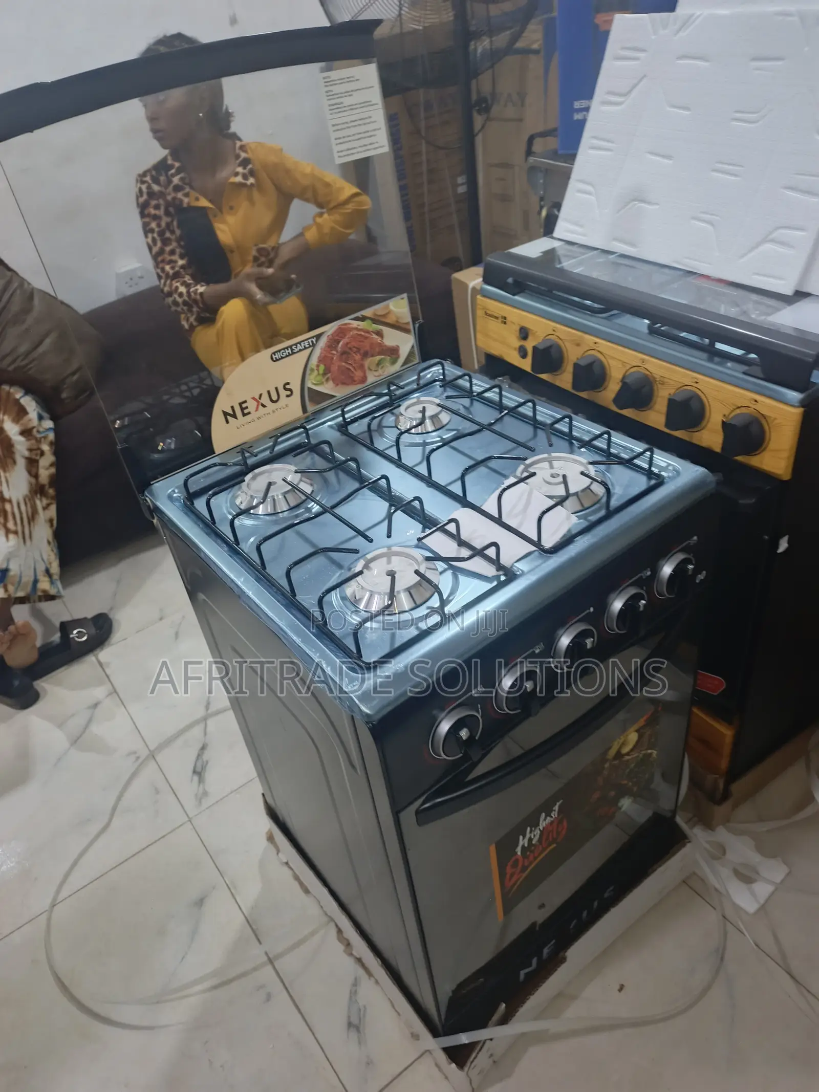 Nexus 50x50 Gas Cooker – Efficient Home Cooking