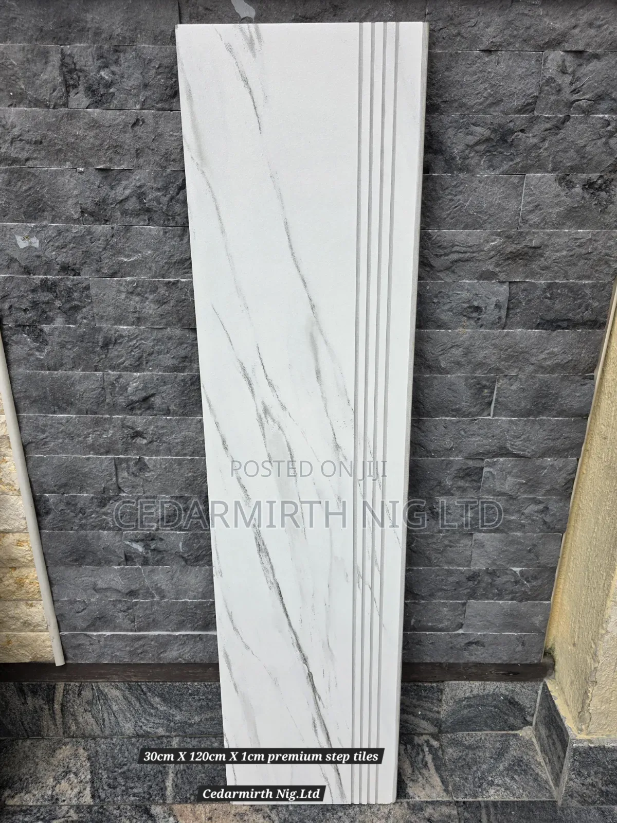 Step Tile 30x120 ( Grooved Series )