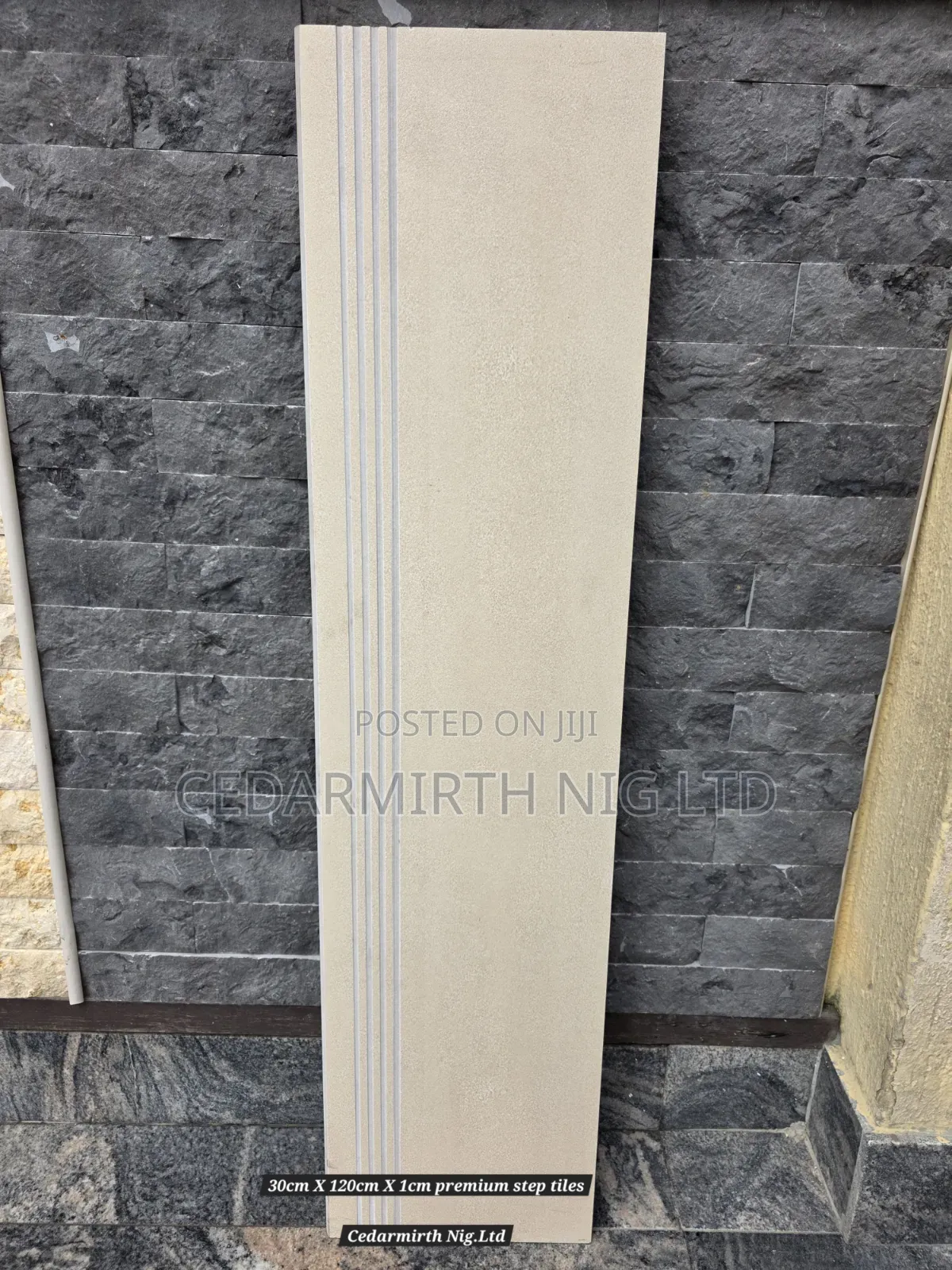 Step Tile 30x120 ( Grooved Series )