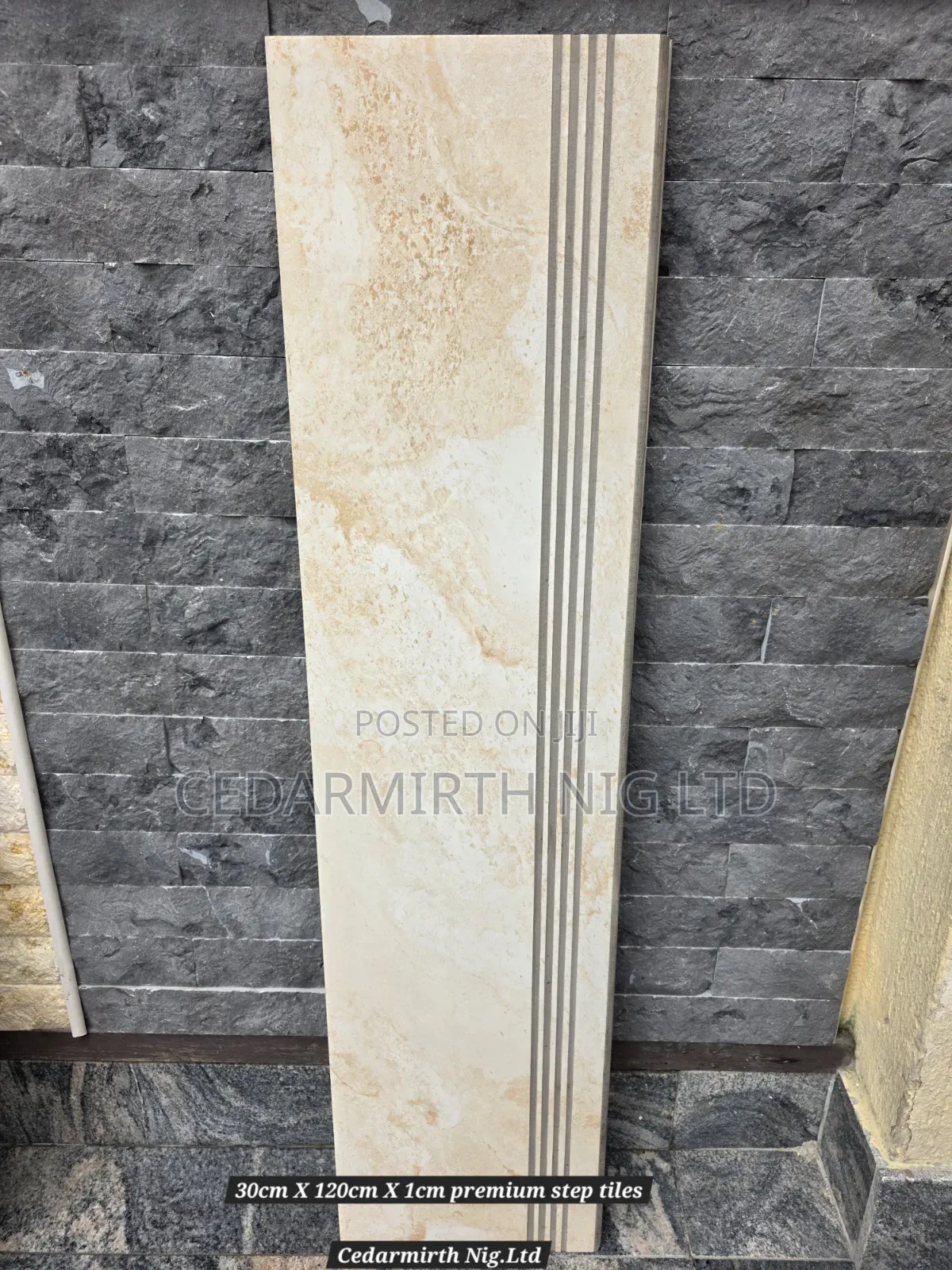 Step Tile 30x120 ( Grooved Series )