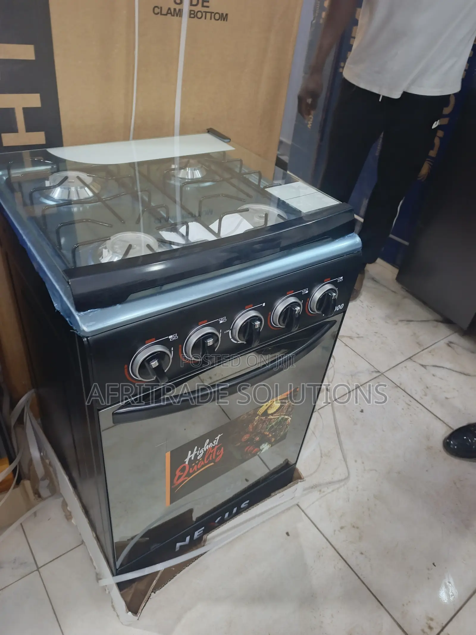 Nexus 50x50 4 Burner Cooker – Compact Yet Spacious