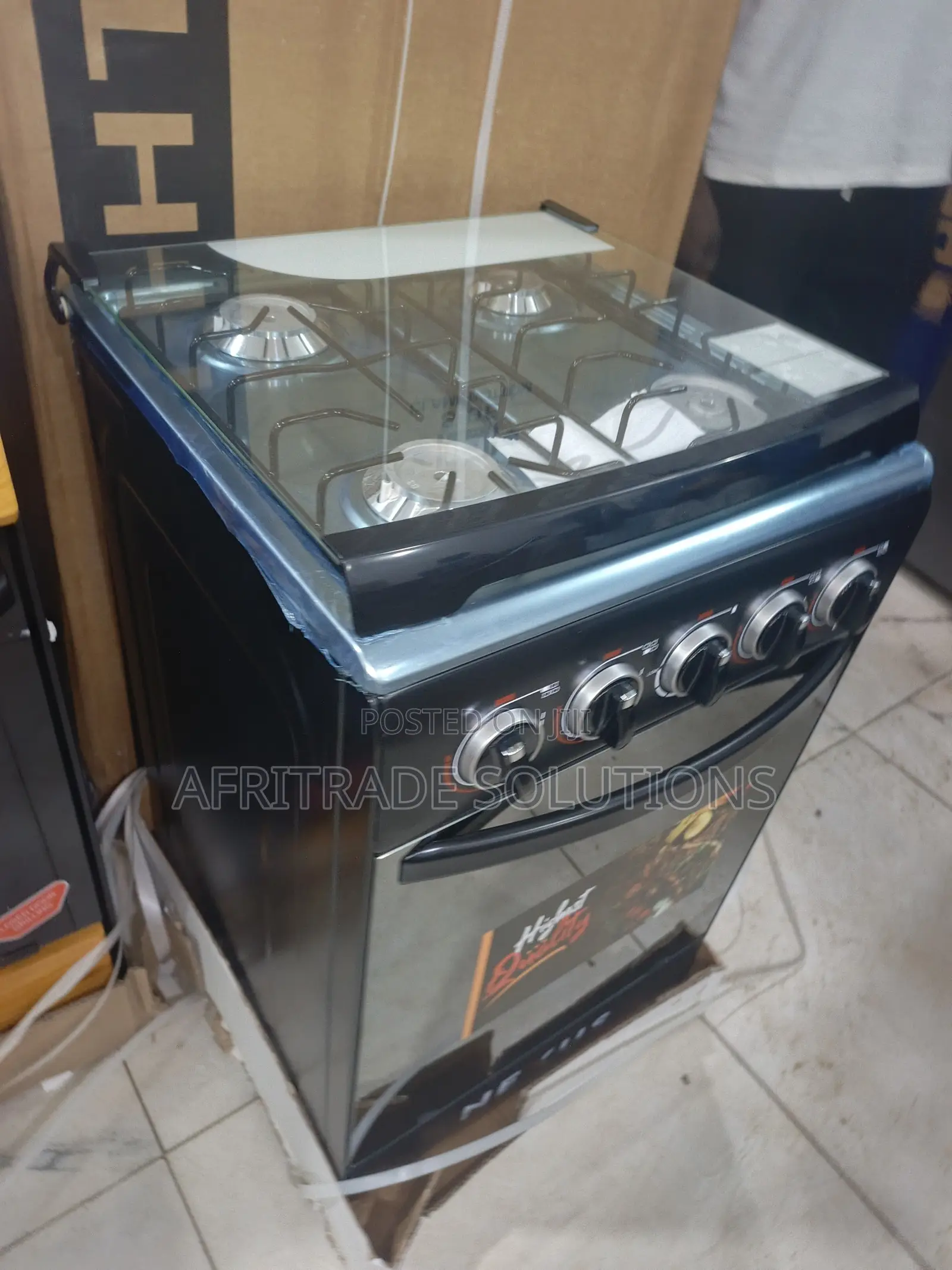 Nexus 50x50 Standing Gas Cooker – Premium Cooking Solution