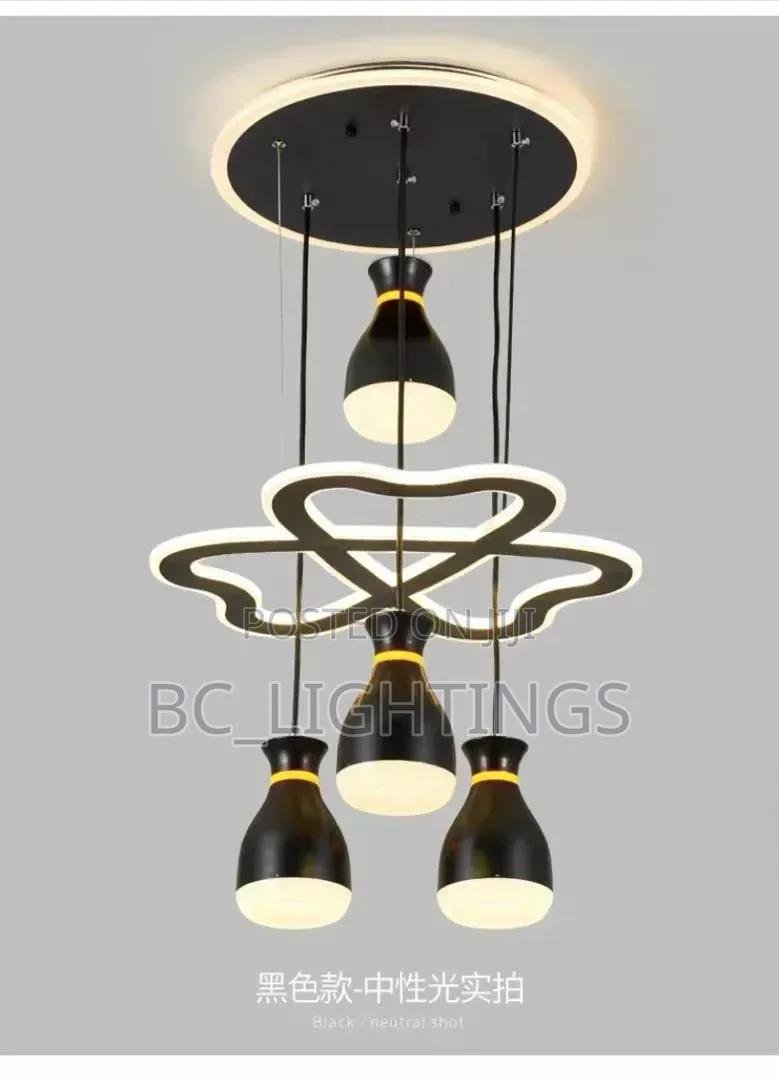 Modern Creative Circular Chandelier Restaurant Living Room Bedroom