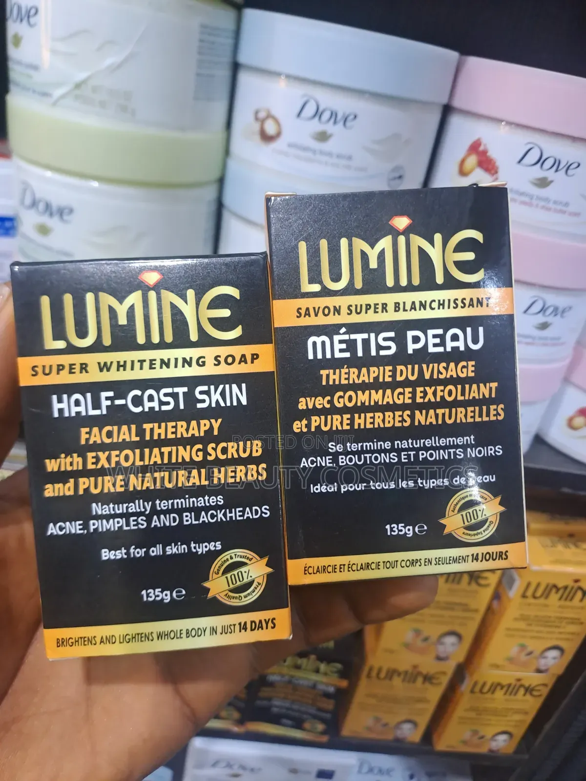 This Is Lumine Face Body Soap, Designed for Treating