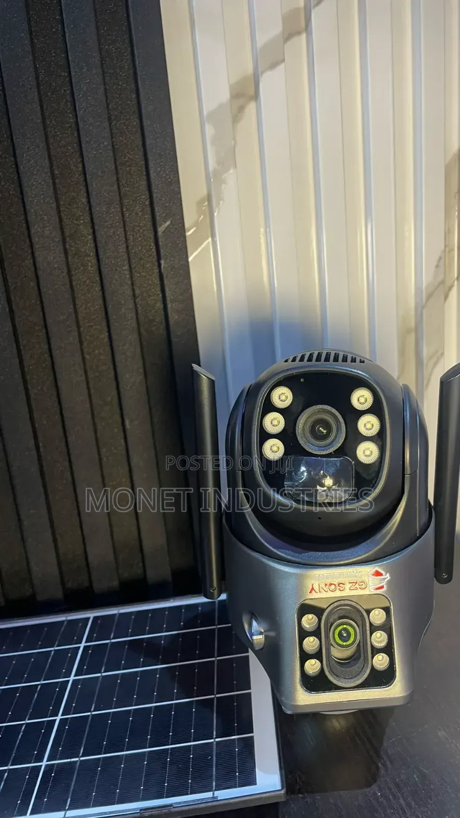 8MP Dual Lens Solar CCTV Camera for 24/7 Recording and Monitoring