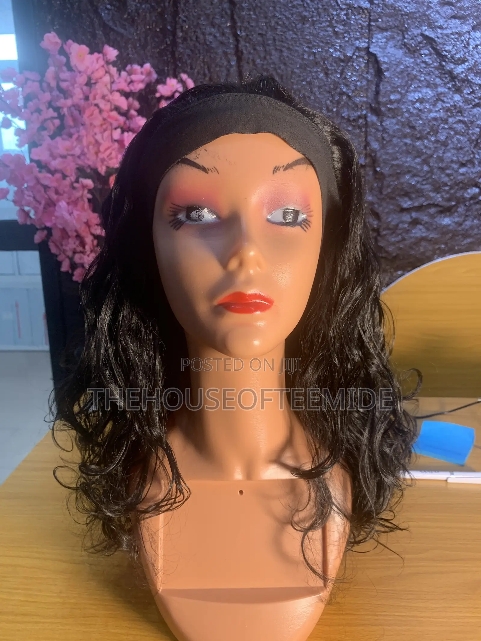 Banded Curly Wig
