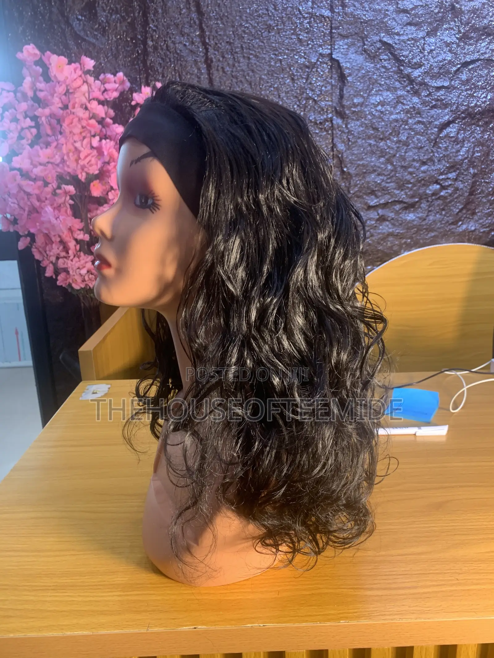 Banded Curly Wig