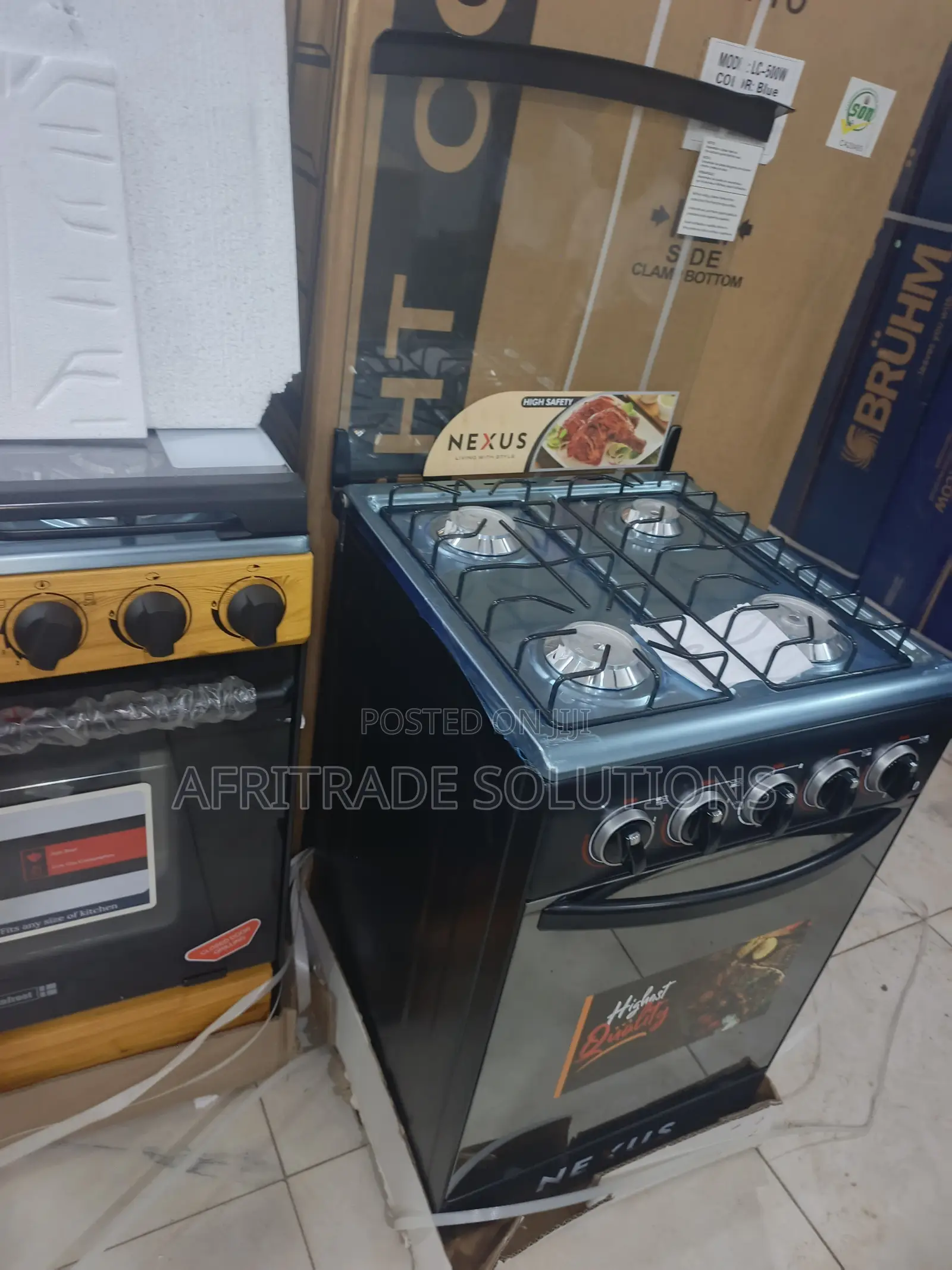 Nexus 50x50 Standing Cooker – Elegant Kitchen Appliance