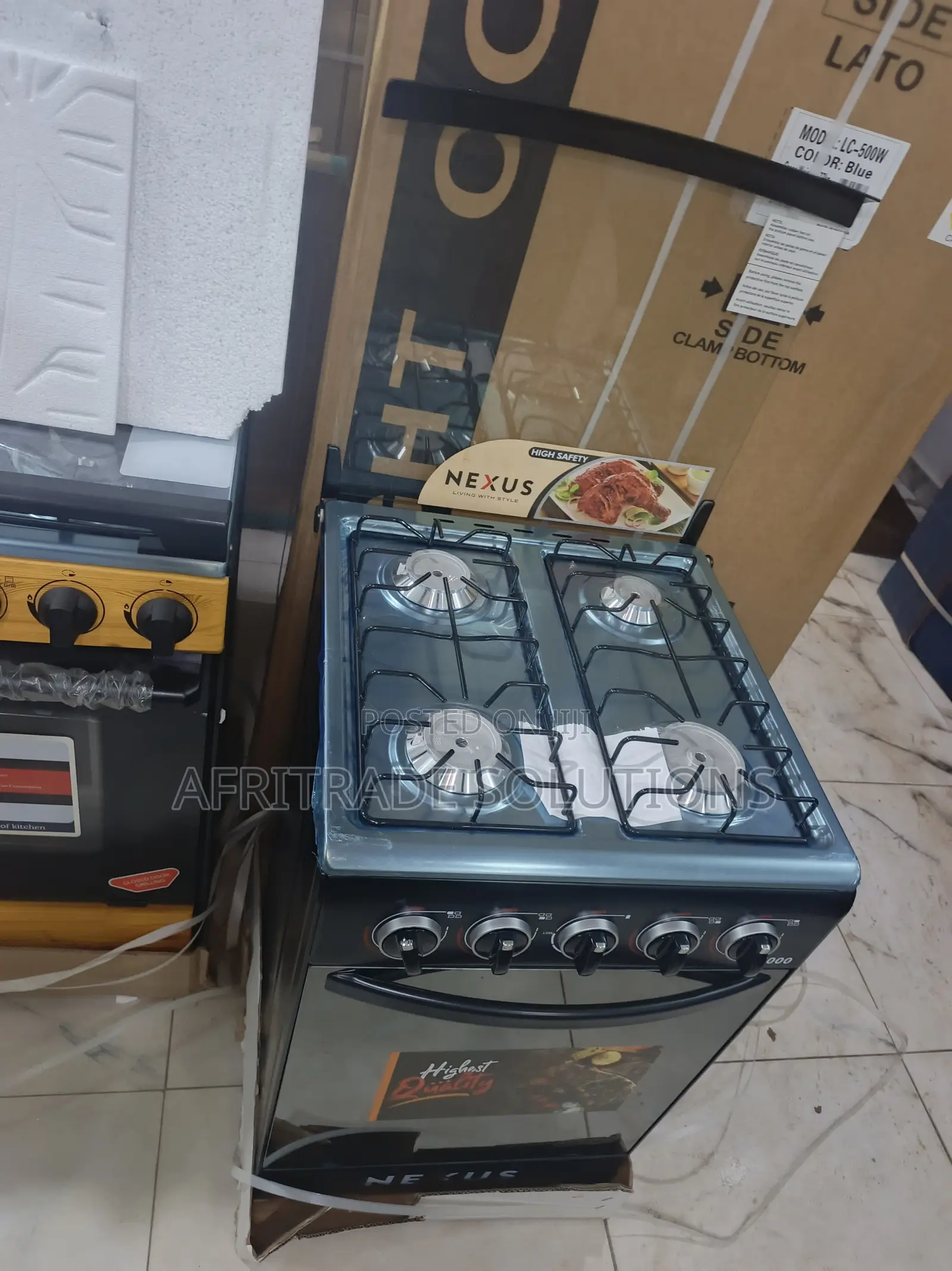 Nexus 50x50 Standing Cooker – Elegant Kitchen Appliance