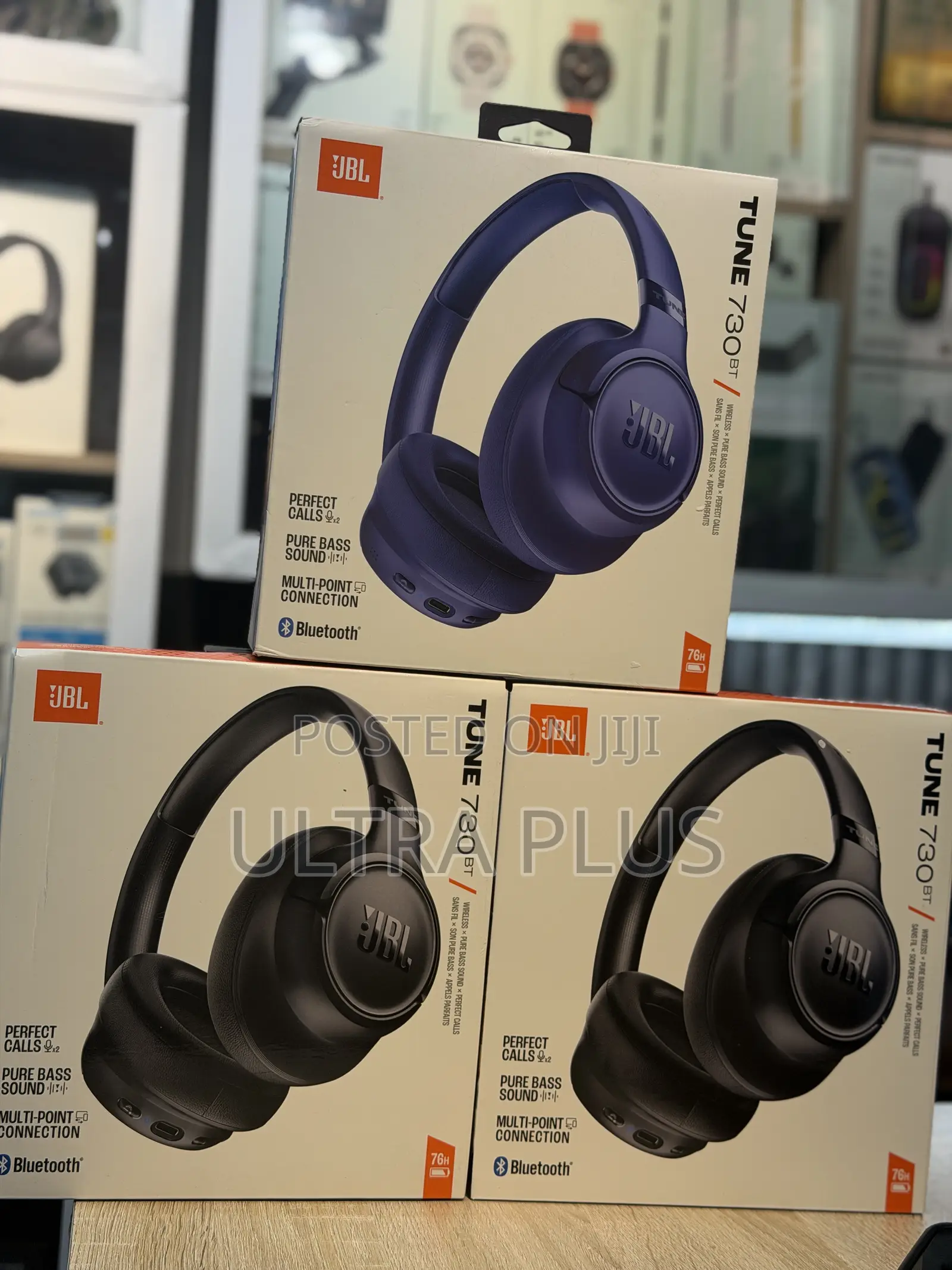 JBL Tune 730bt Wireless Over-Ear Headphones